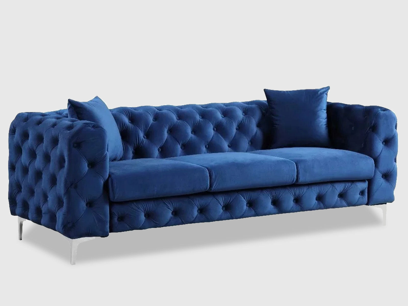 Duraster Chesterfield Vintage Three Seater Sofa #57 - Image 3