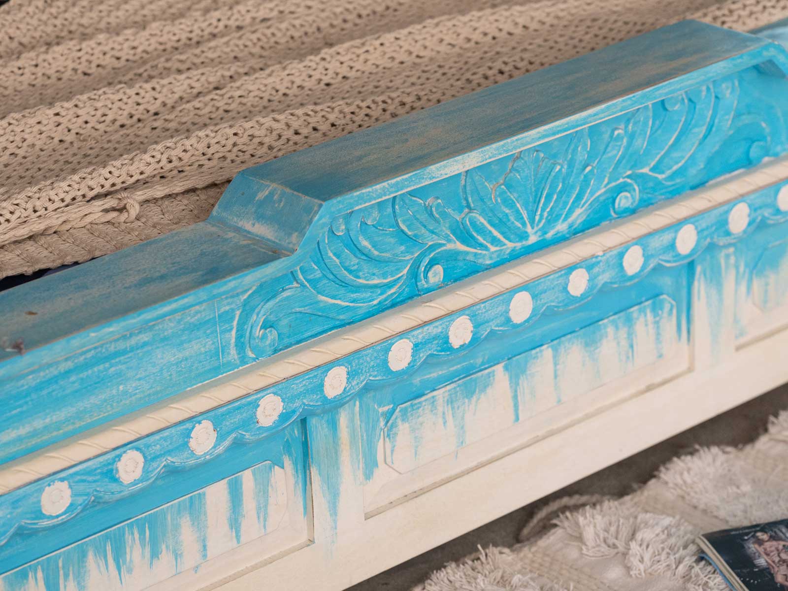 Duraster Florida Wooden King Size Bed #4 - Image 7