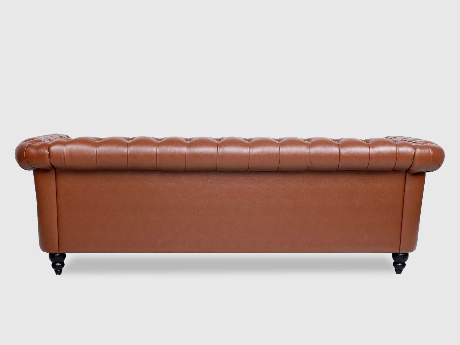 Duraster Chesterfield Traditional Three Seater Sofas #63 - Image 7