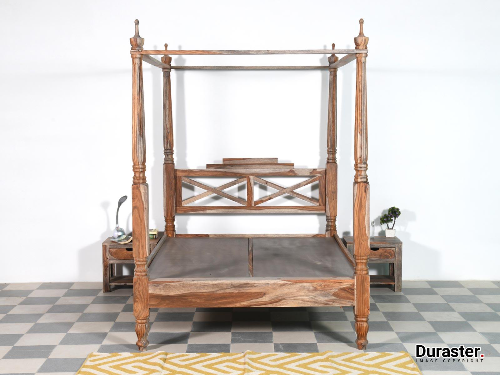 Alpaca Modern Canopy Four Poster Bed