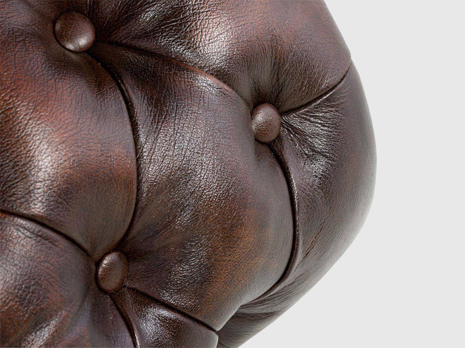 Duraster Chesterfield Colonial Brown lounge #14 - Image 7