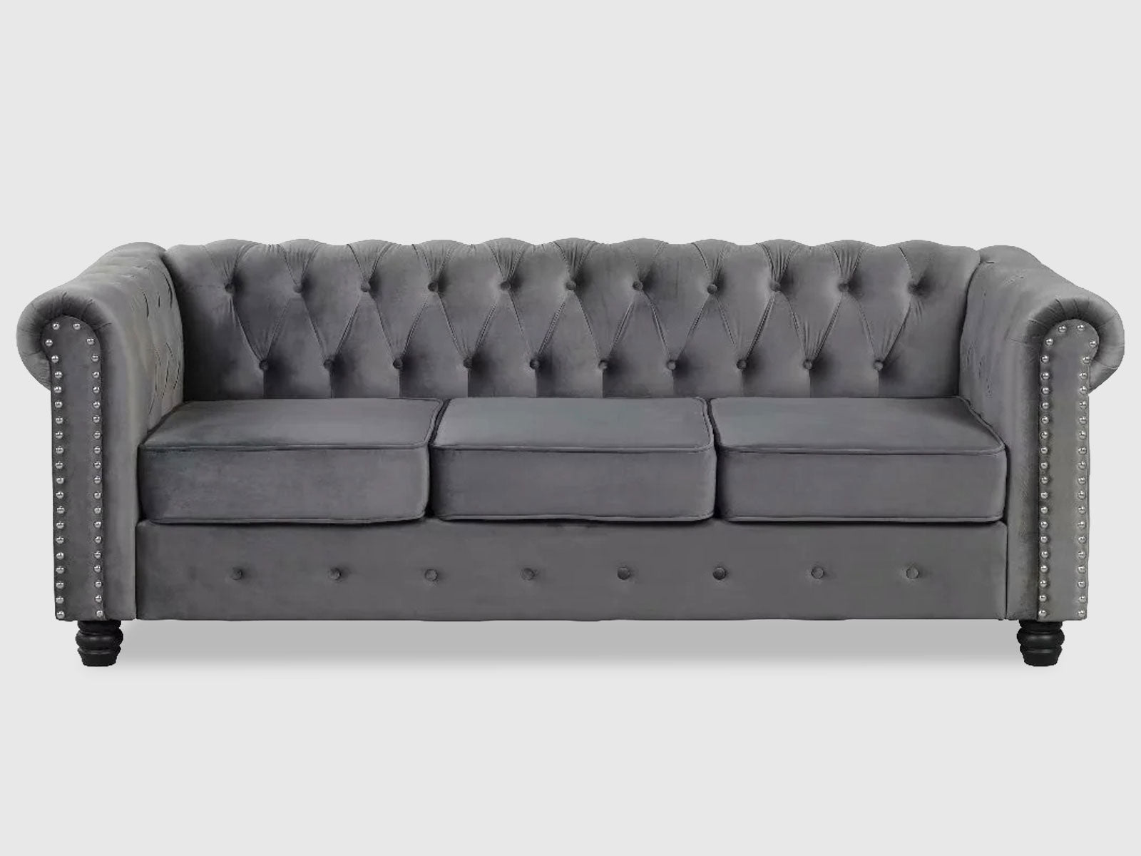 Duraster Chesterfield Vintage Three Seater Sofa #51 - Image 2