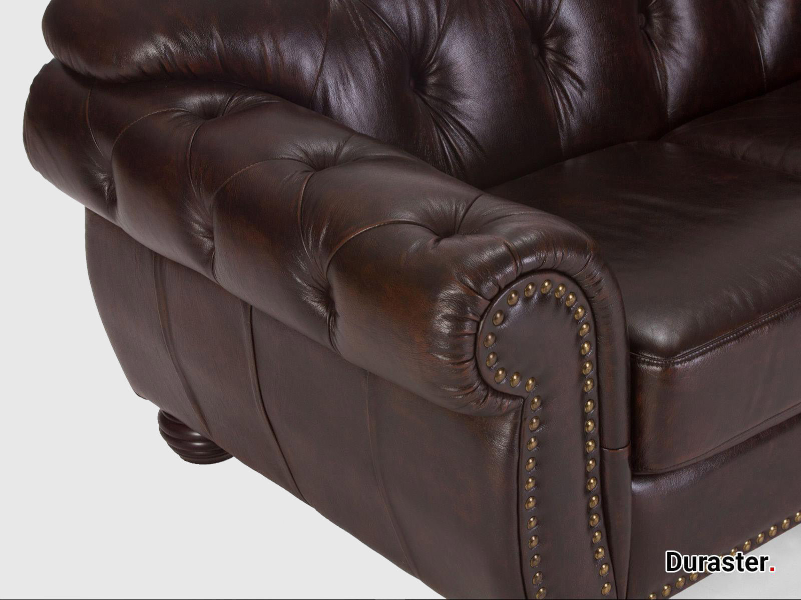 Duraster Chesterfield Three Seater Colonial Sofa #5 - Image 4