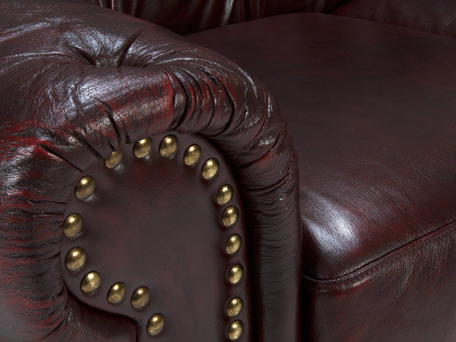 Duraster Chesterfield Three Seater Colonial Sofa #5 - Image 6