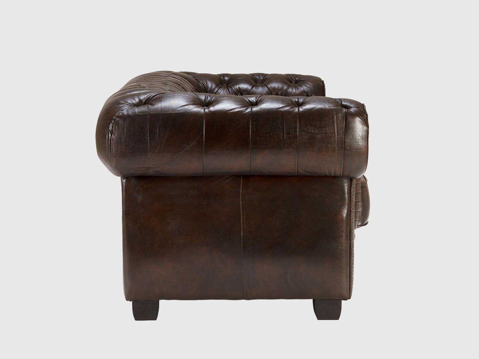 Duraster Chesterfield Traditional Three Seater Sofas #9 - Image 4