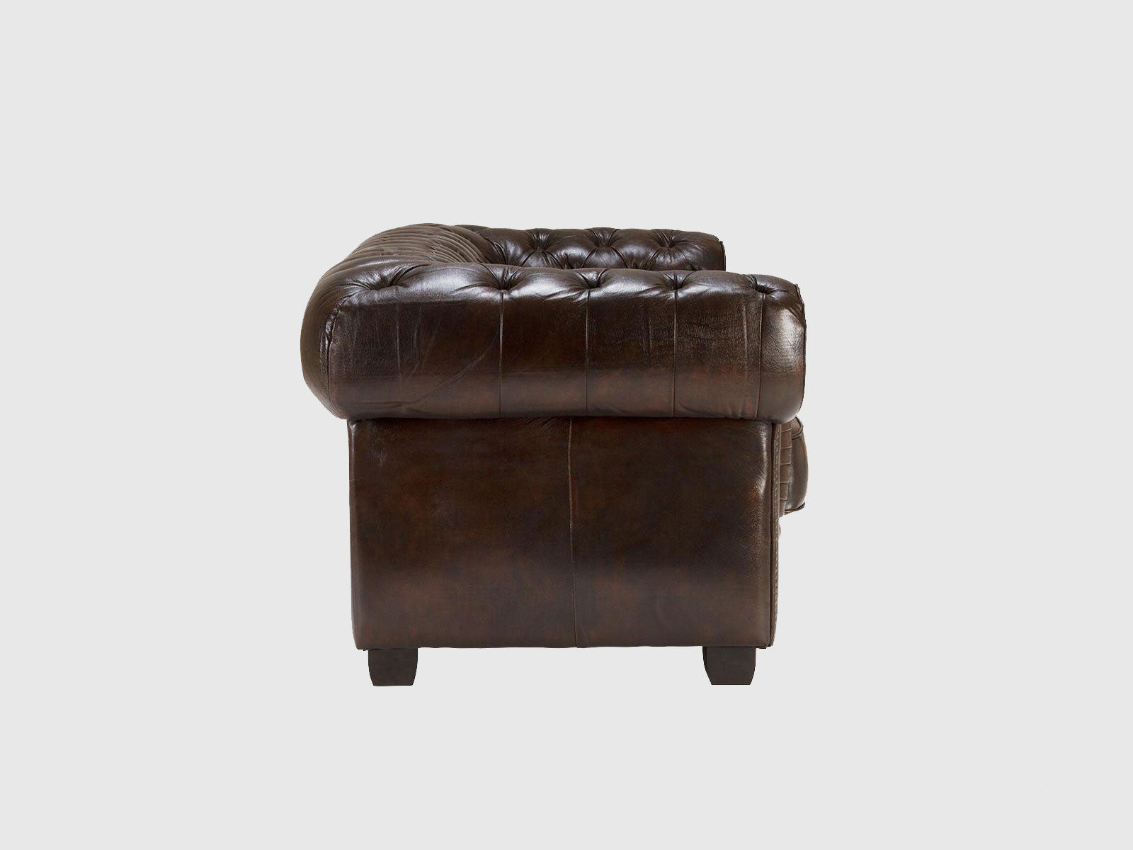 Duraster Chesterfield Traditional Set of 3 Sofas #4 - Image 6