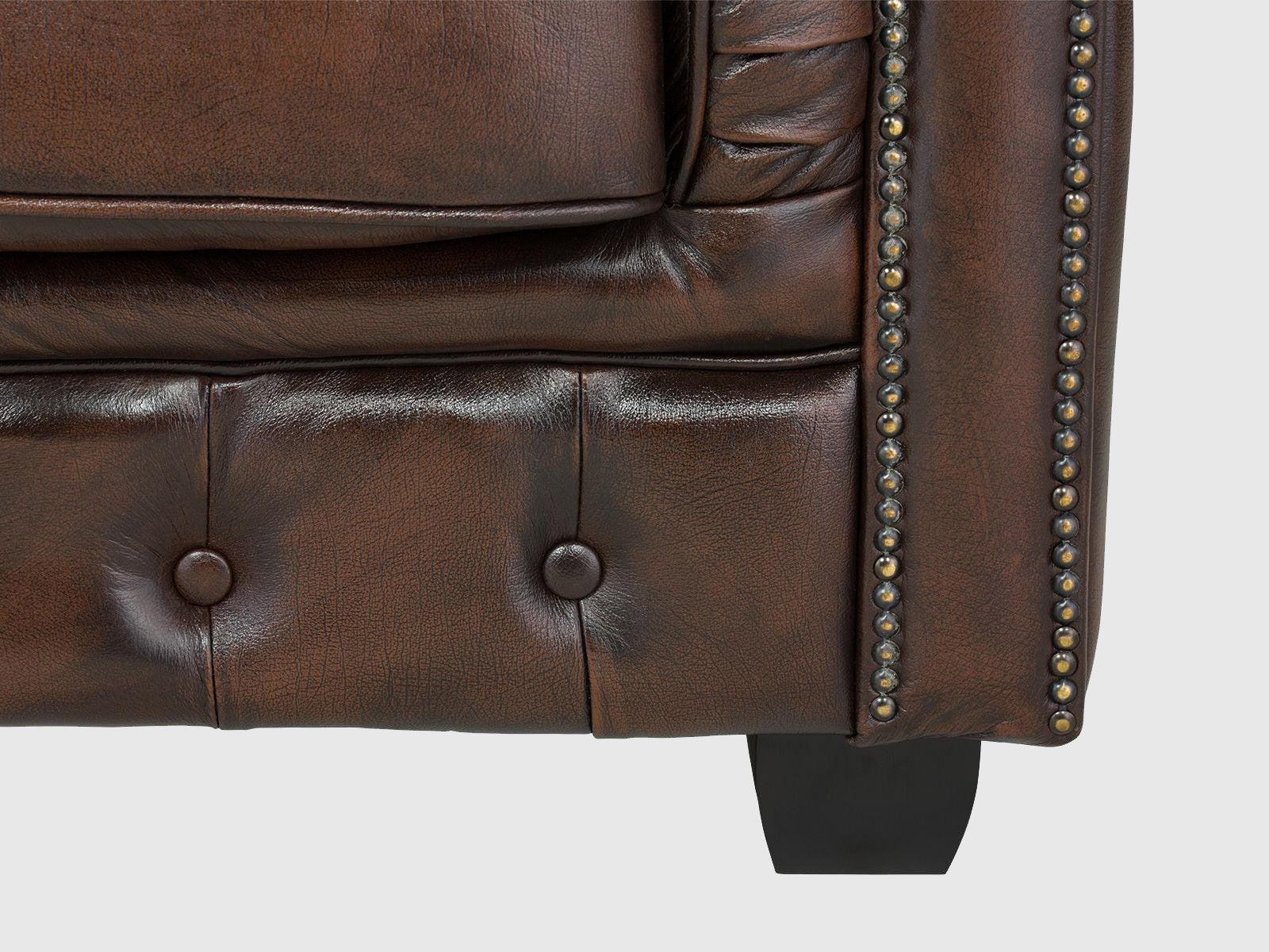 Duraster Chesterfield Traditional Two Seater Sofas #2 - Image 5