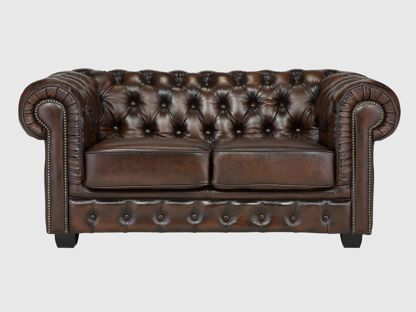 Duraster Chesterfield Traditional Two Seater Sofas #2 - Image 2