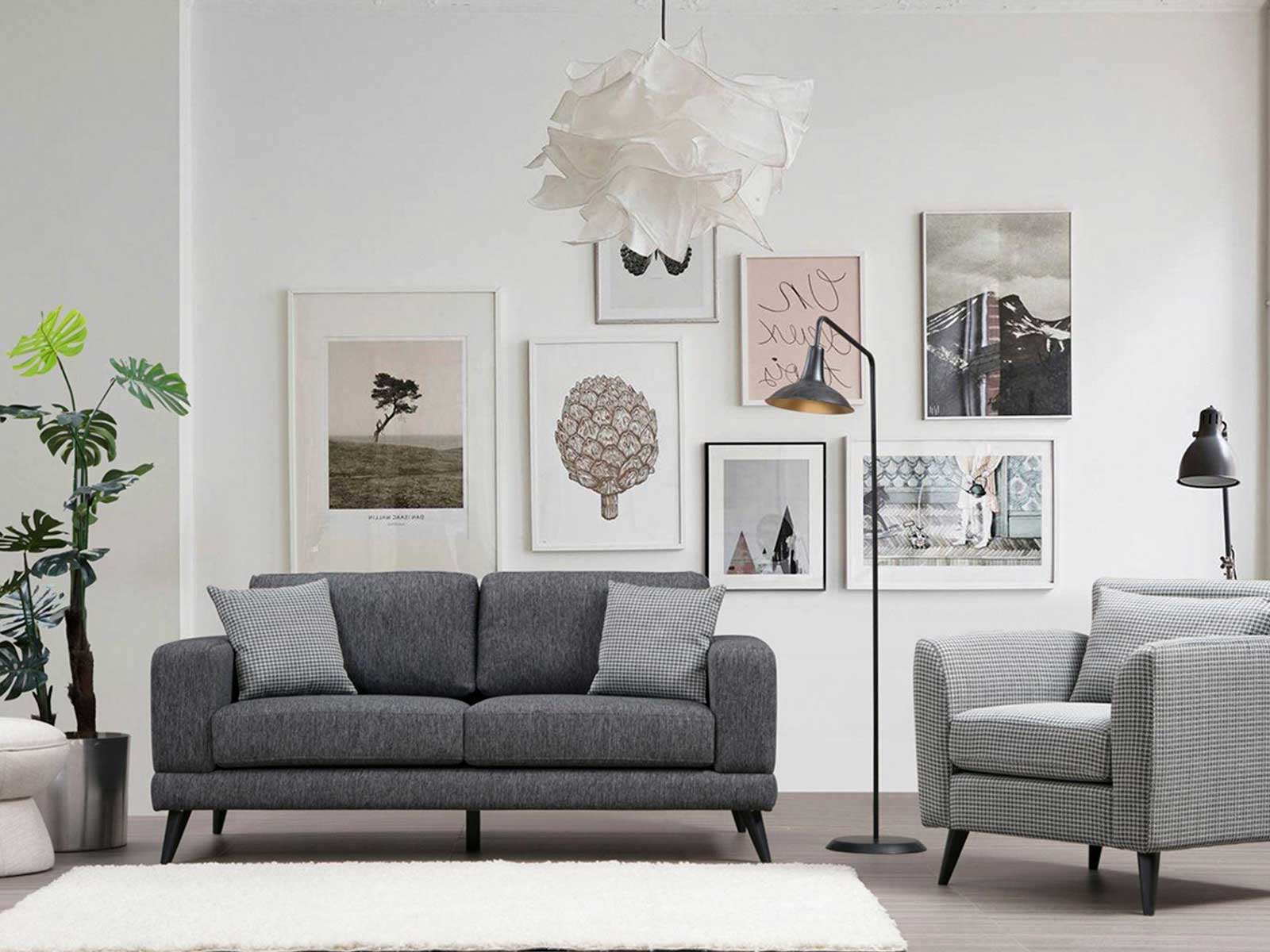 Duraster Daisy Three Seater Anthracite Grey #16
