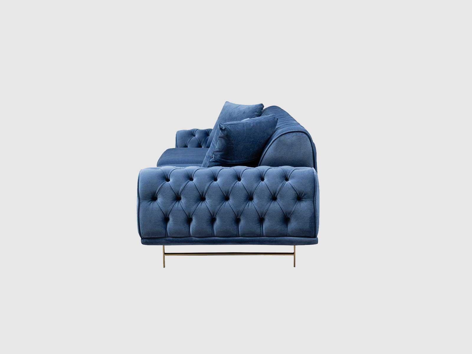 Duraster Daisy Three Seater Dark Blue #5 - Image 6