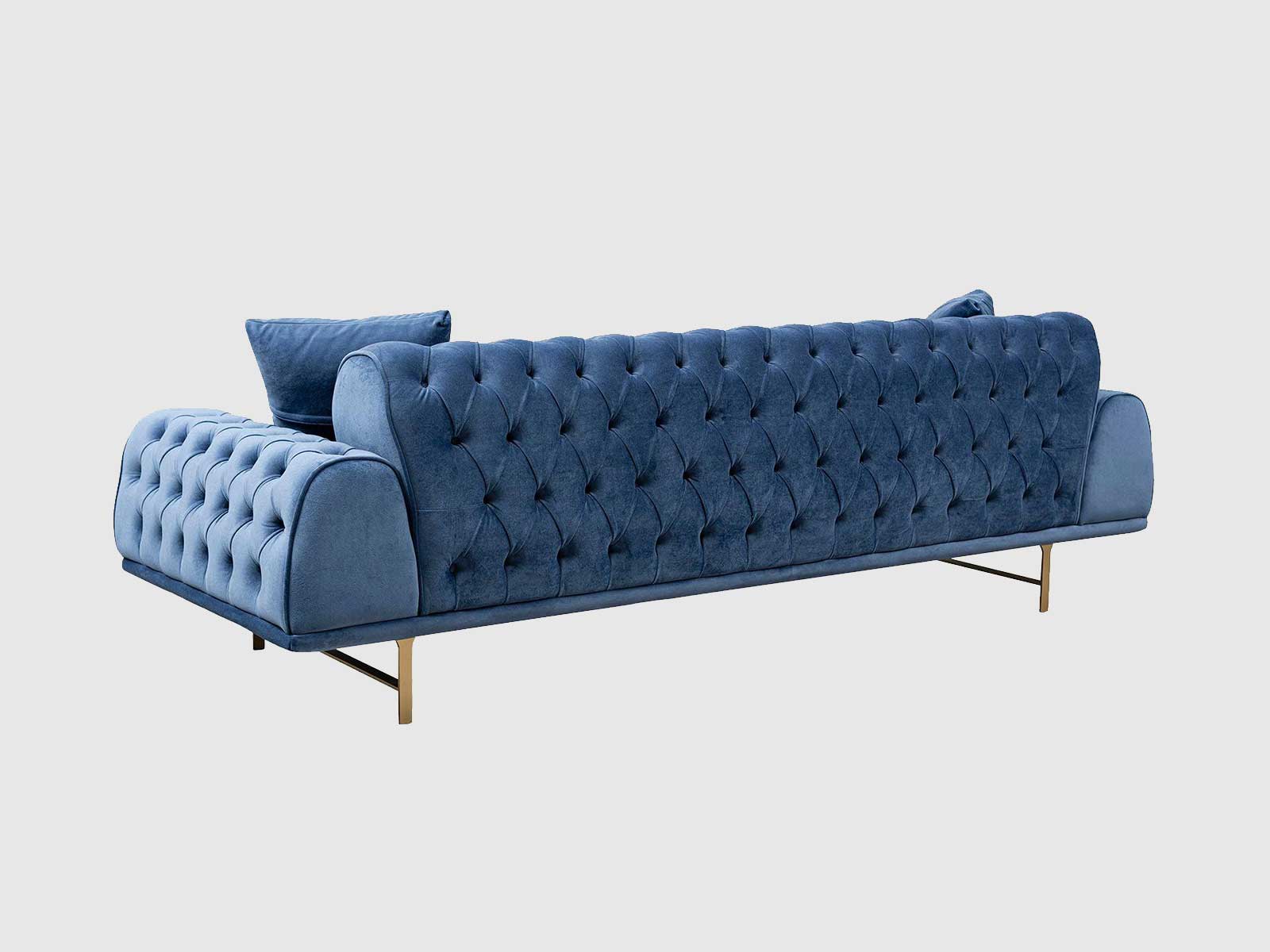 Duraster Daisy Three Seater Dark Blue #5 - Image 5