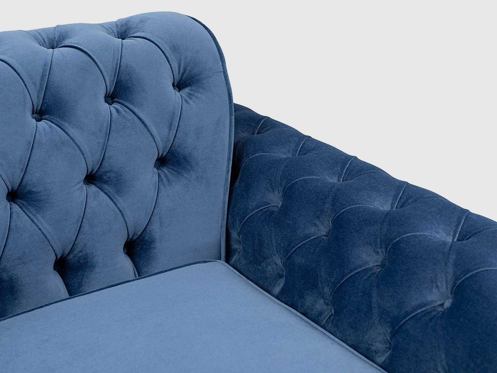 Duraster Daisy Three Seater Dark Blue #5 - Image 7