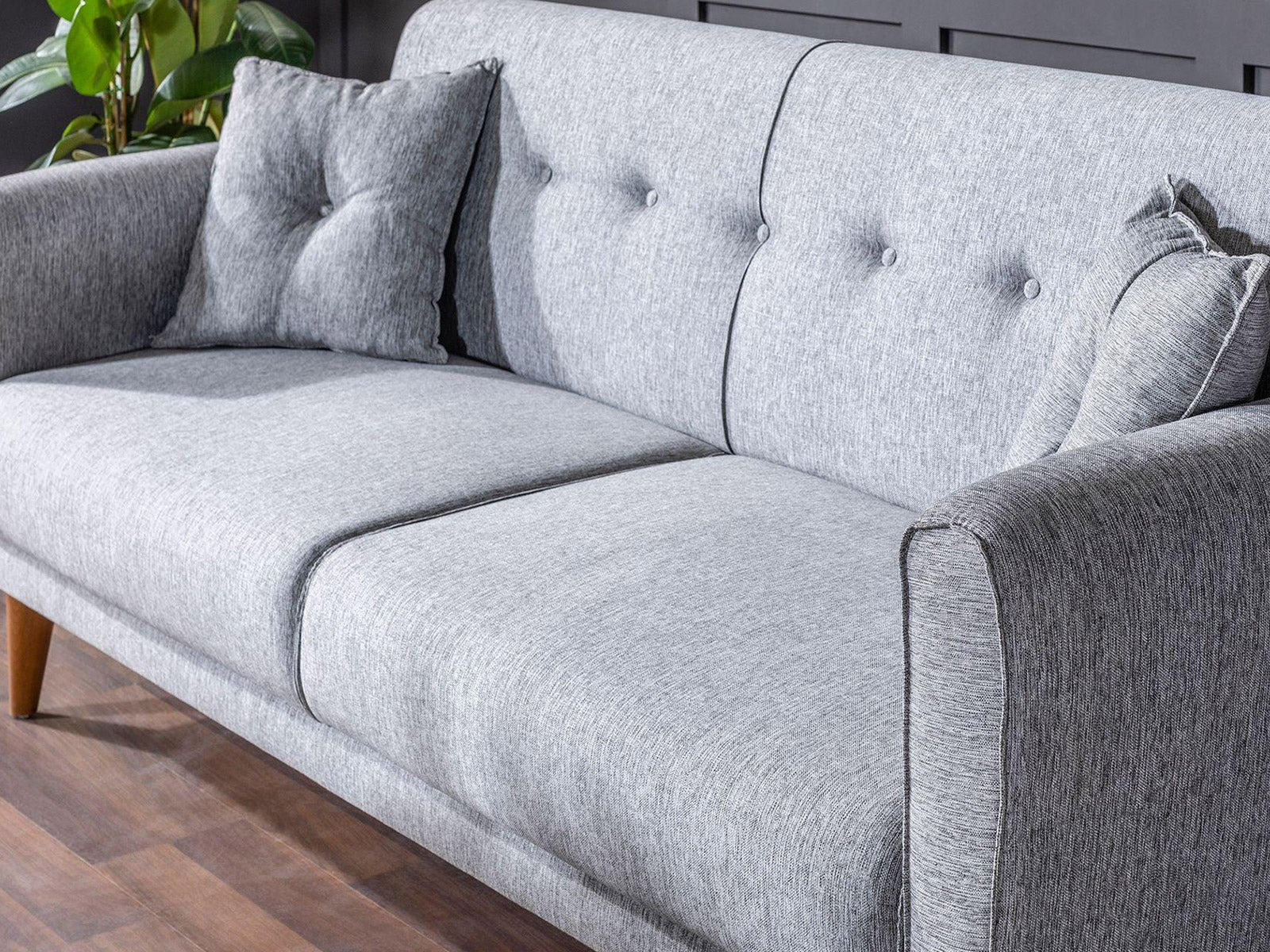 Duraster Daisy Three Seater Grey #14 - Image 3
