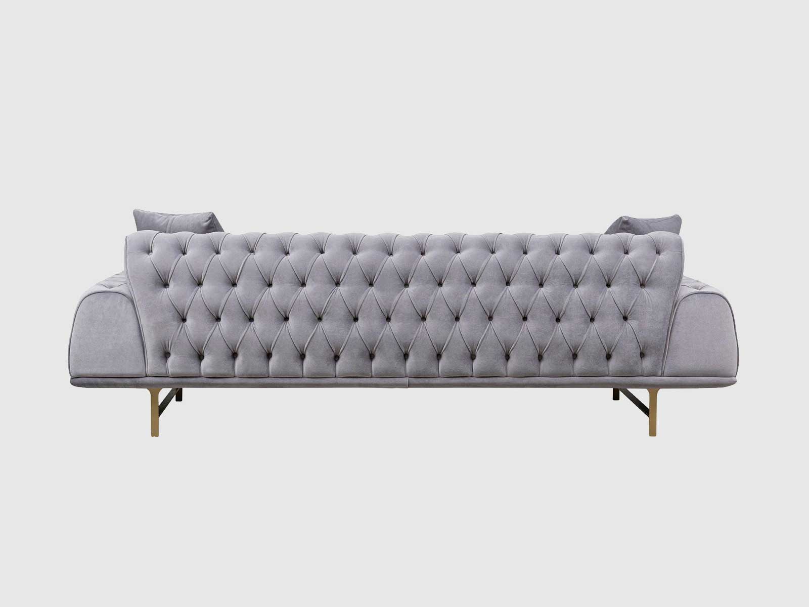 Duraster Daisy Three Seater Grey #6 - Image 4