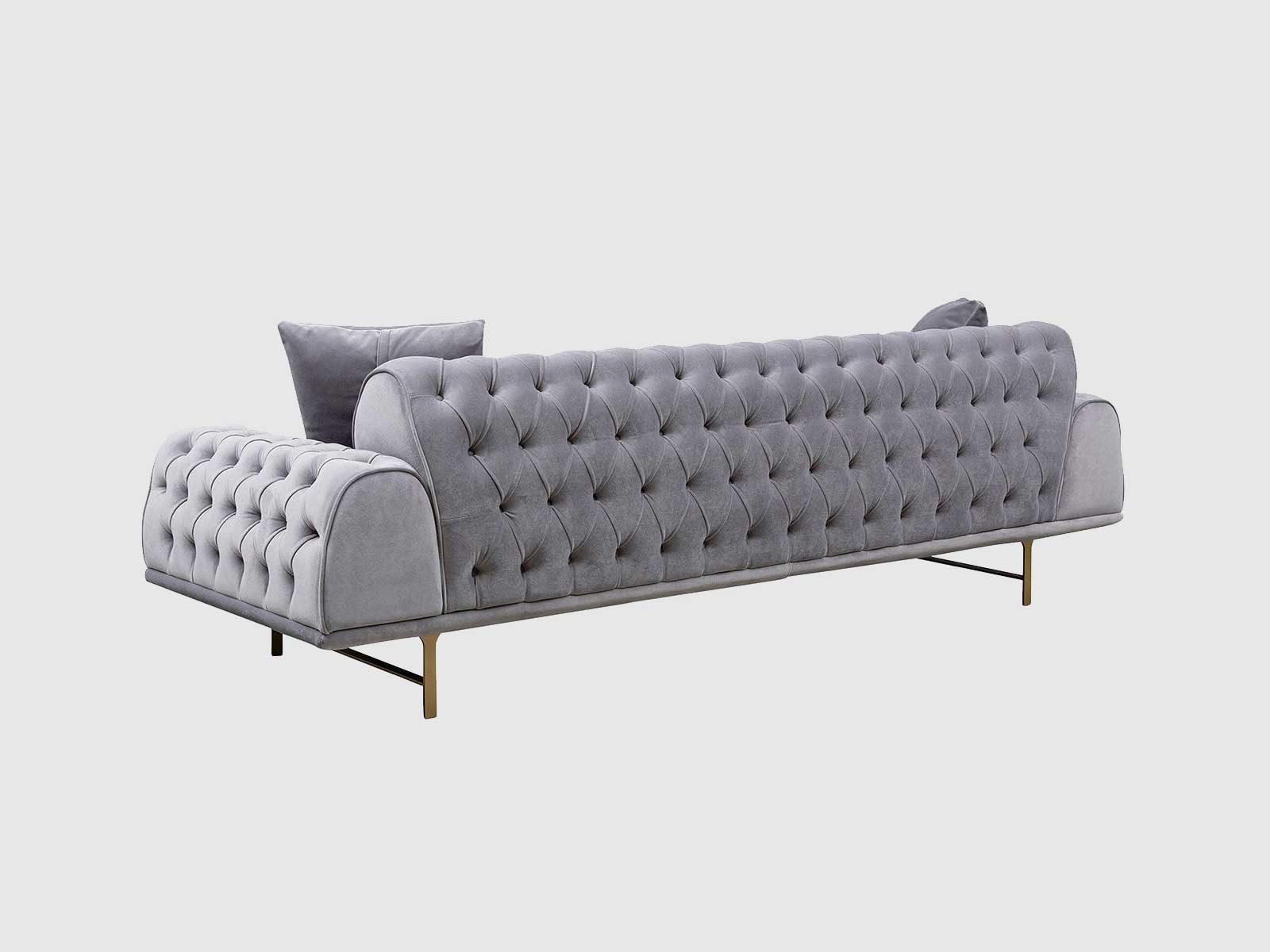 Duraster Daisy Three Seater Grey #6 - Image 5