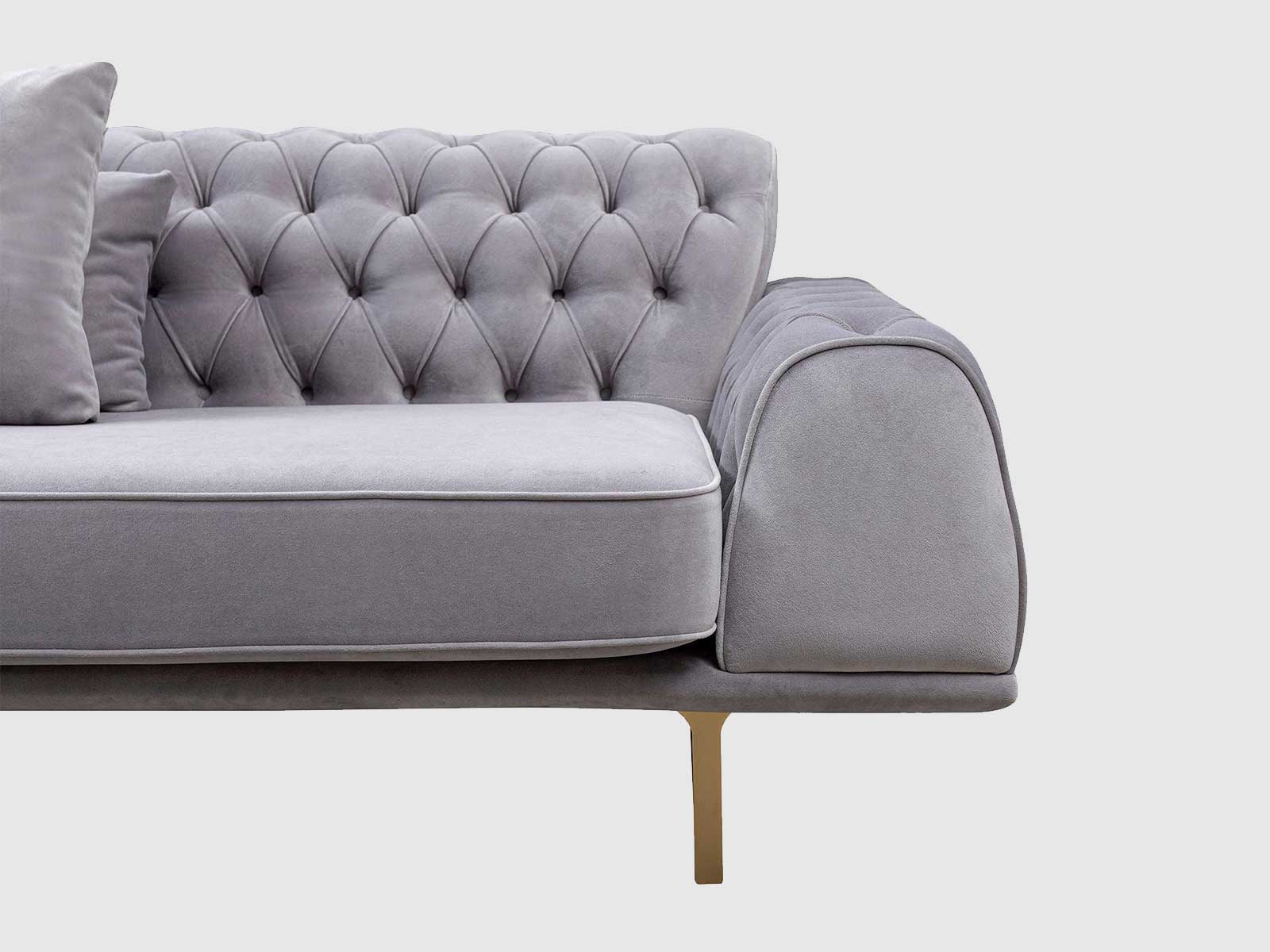 Duraster Daisy Three Seater Grey #6 - Image 3