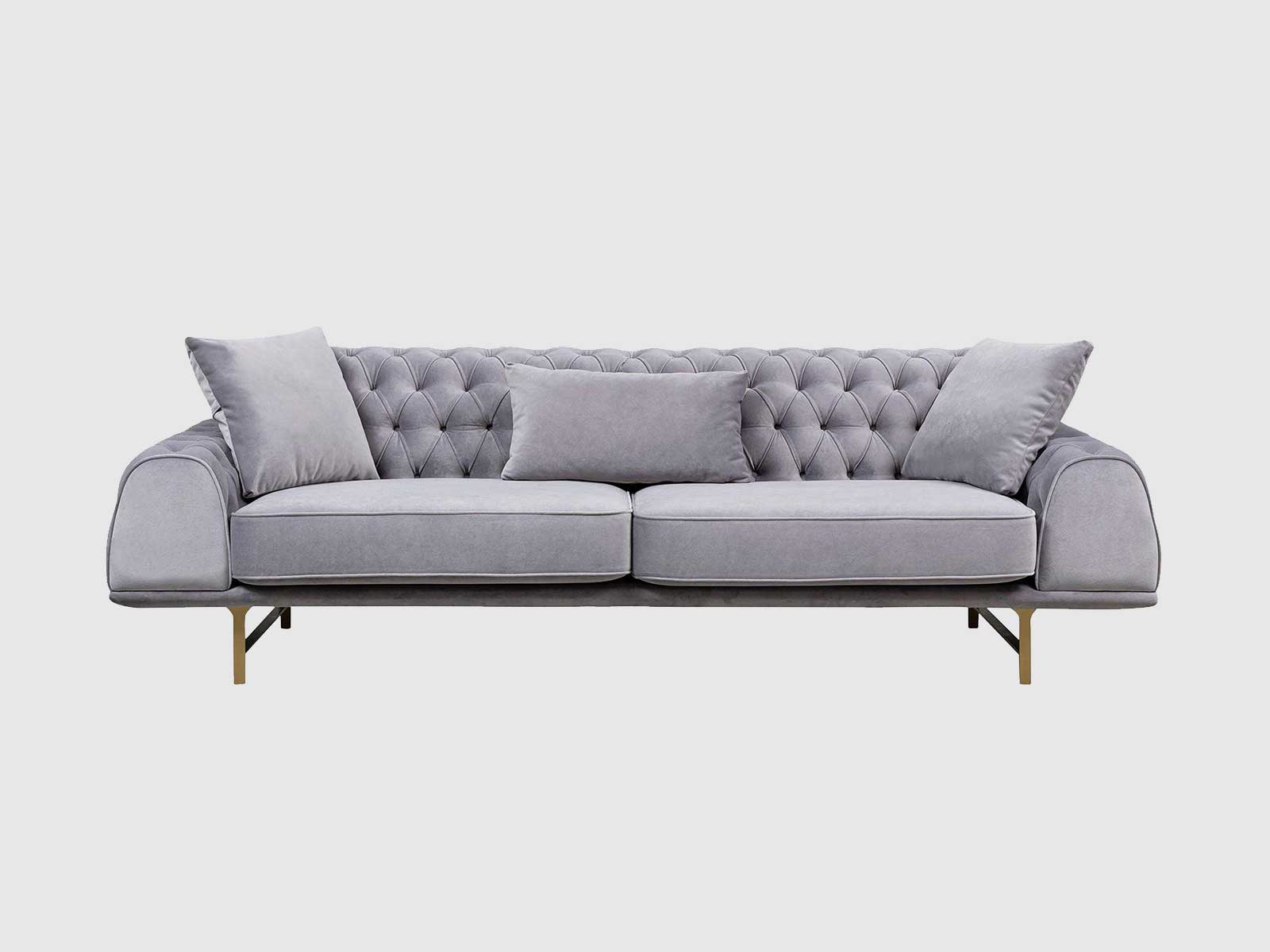 Duraster Daisy Three Seater Grey #6