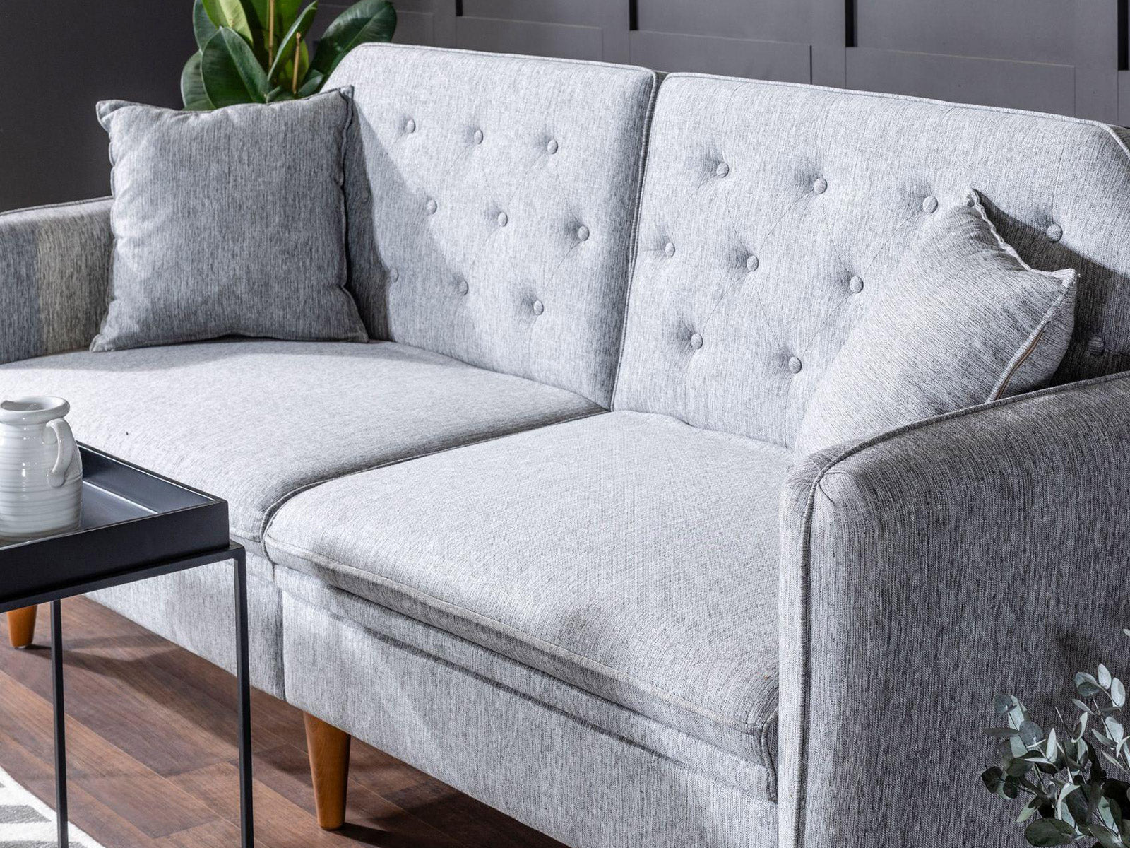 Duraster Daisy Three Seater Grey #8 - Image 3