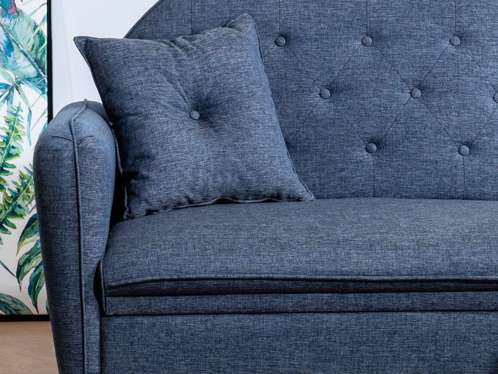 Duraster Daisy Three Seater Navy Blue #10 - Image 3