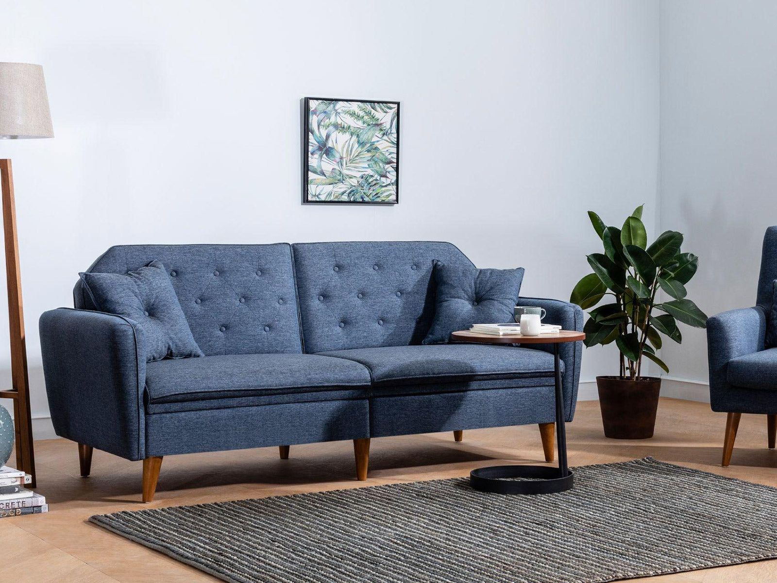 Duraster Daisy Three Seater Navy Blue #10 - Image 2