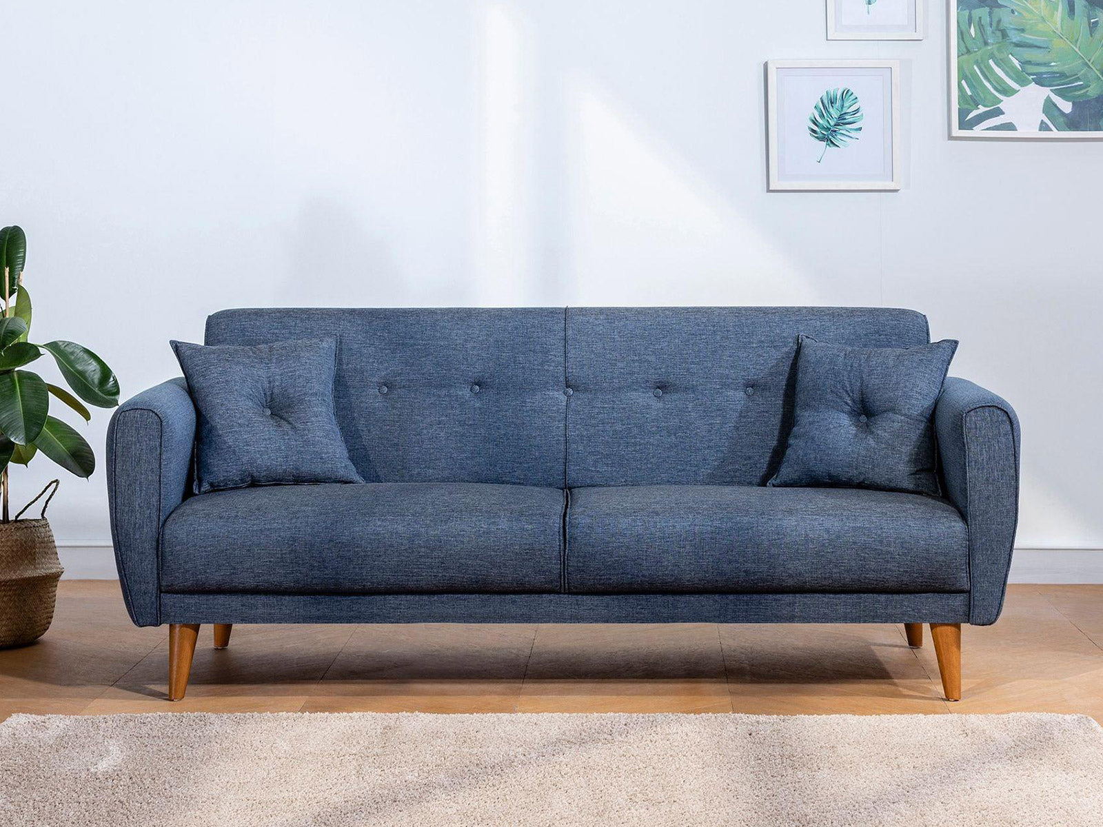 Duraster Daisy Three Seater Navy Blue #15