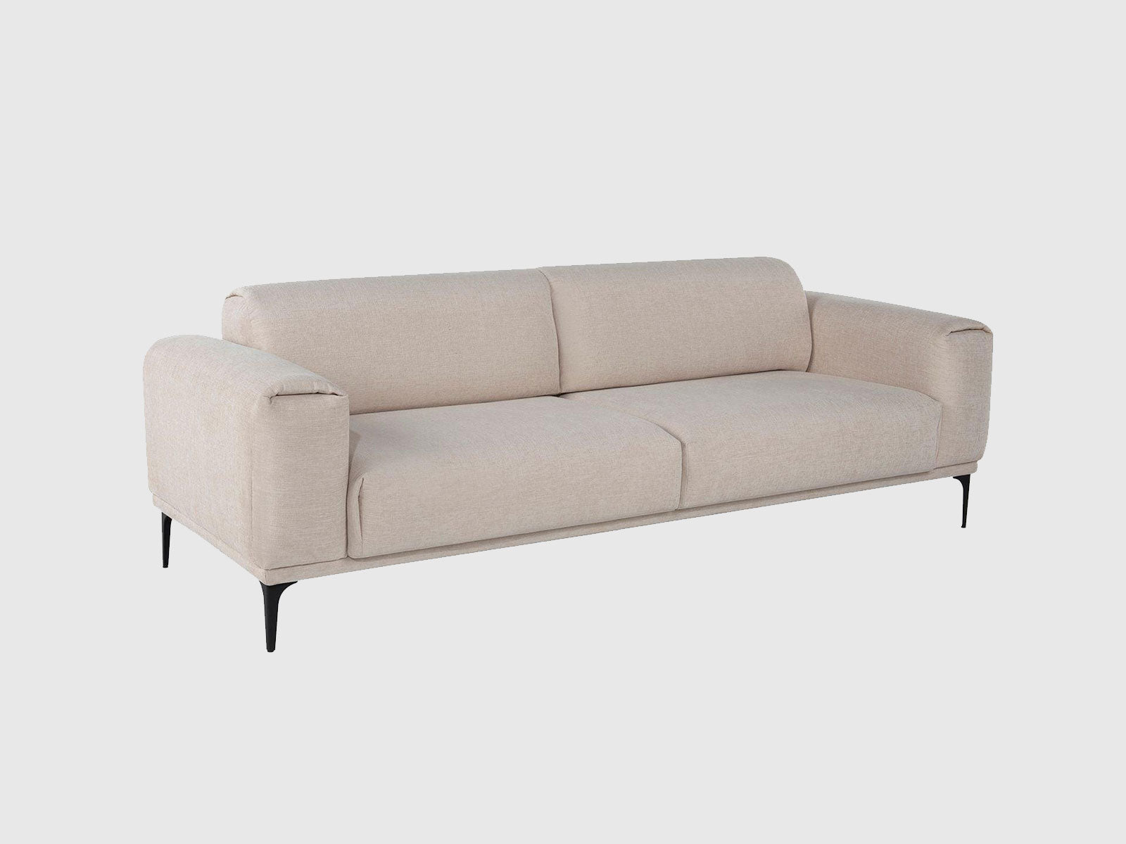 Duraster Daisy Three Seater Sofa Beige #3 - Image 3