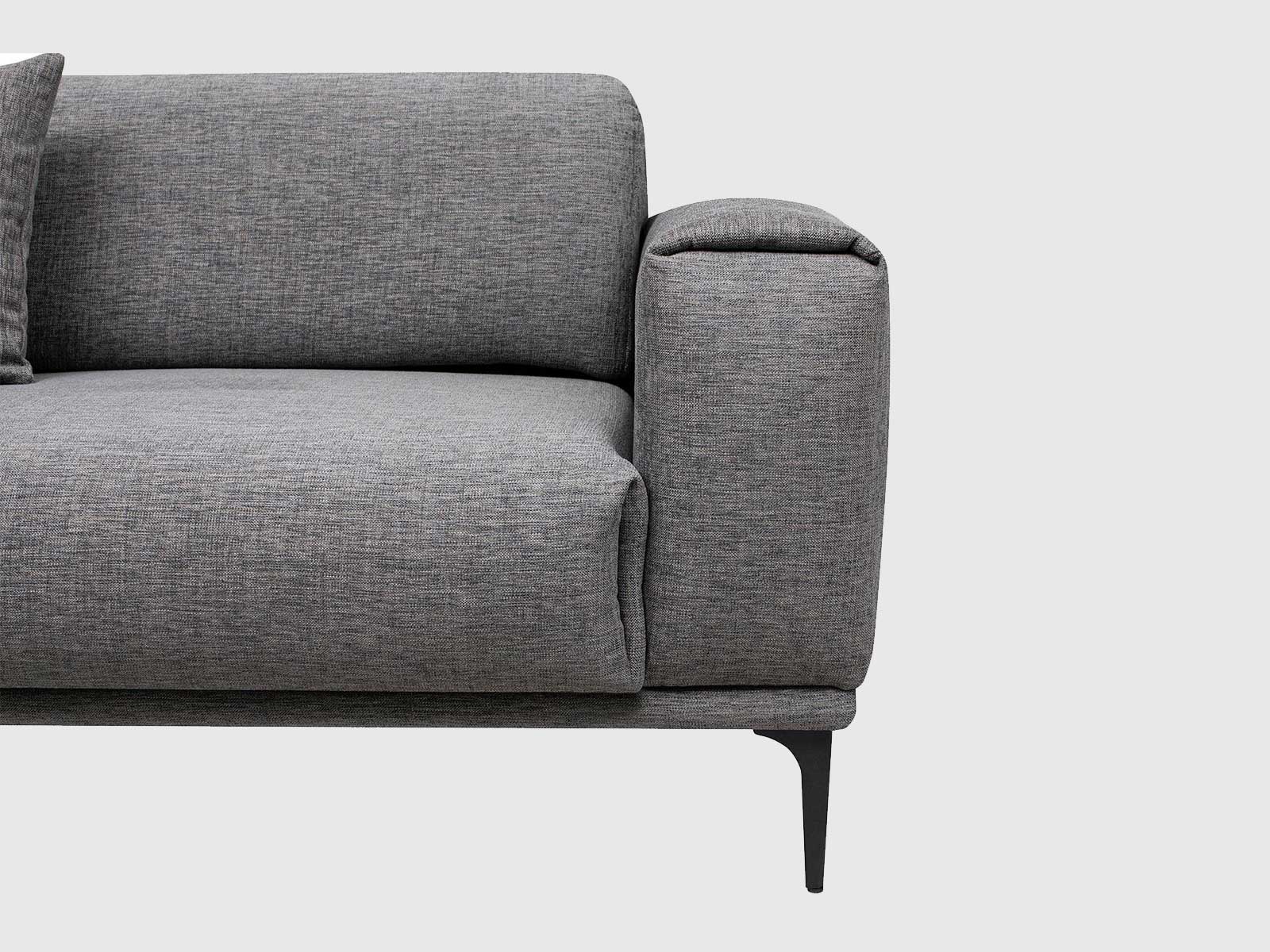 Duraster Daisy Three Seater Sofa Grey #4 - Image 6
