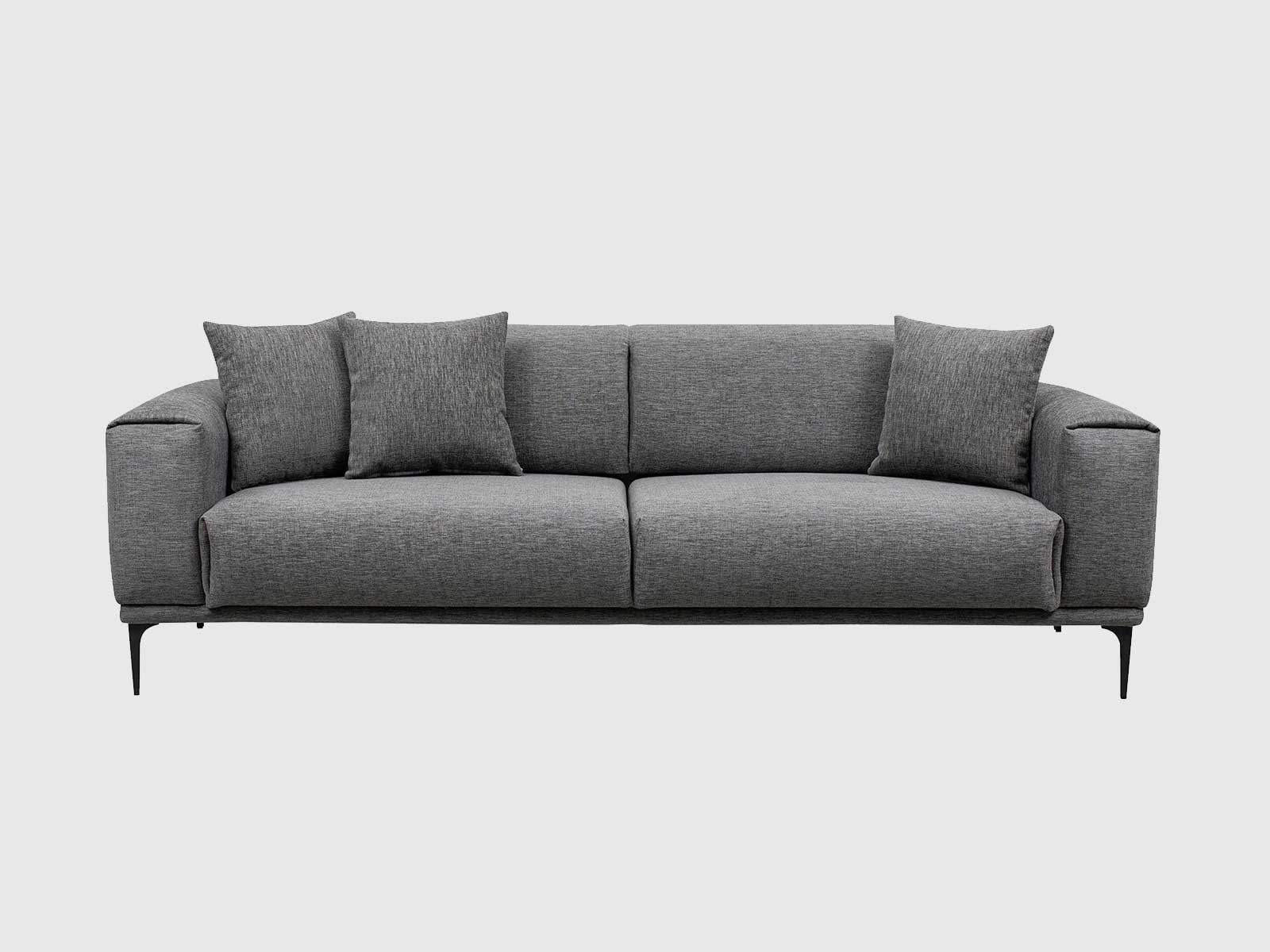 Duraster Daisy Three Seater Sofa Grey #4 - Image 2