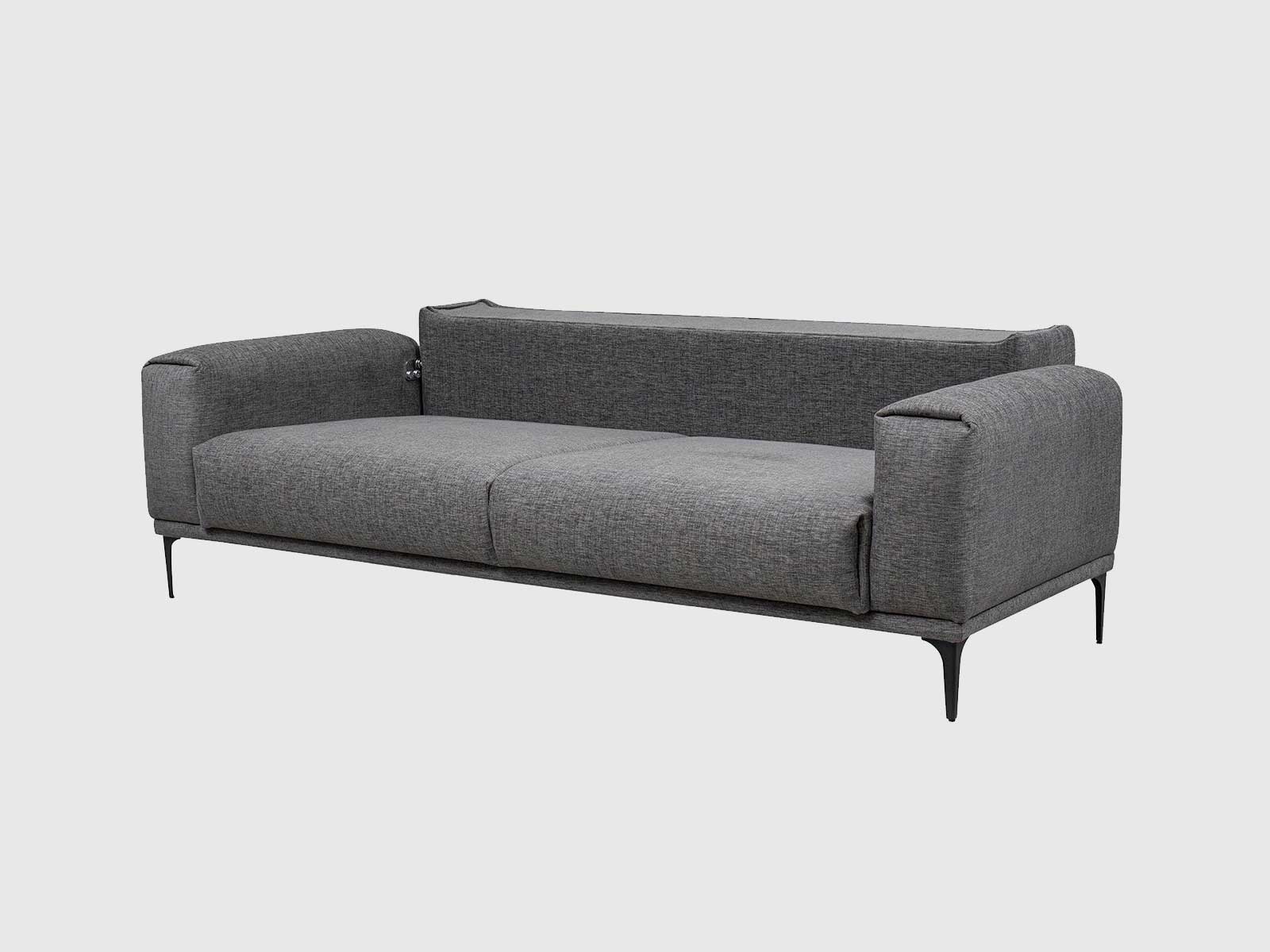 Duraster Daisy Three Seater Sofa Grey #4 - Image 5