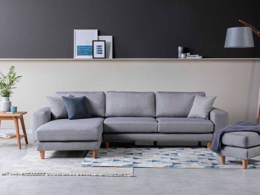 Sectional Fabric Sofa