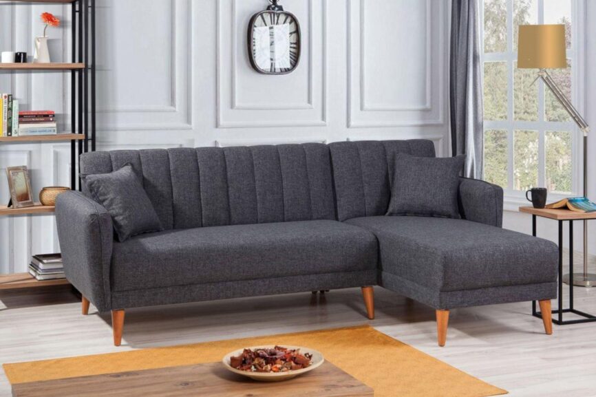 Diana Corner Sofa Anthracite Grey #13 - Duraster