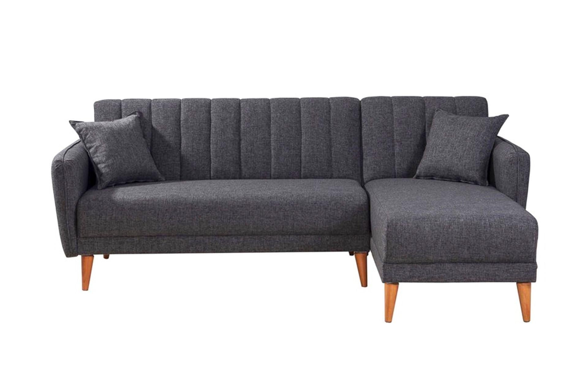 Diana Corner Sofa Anthracite Grey #13 - Duraster