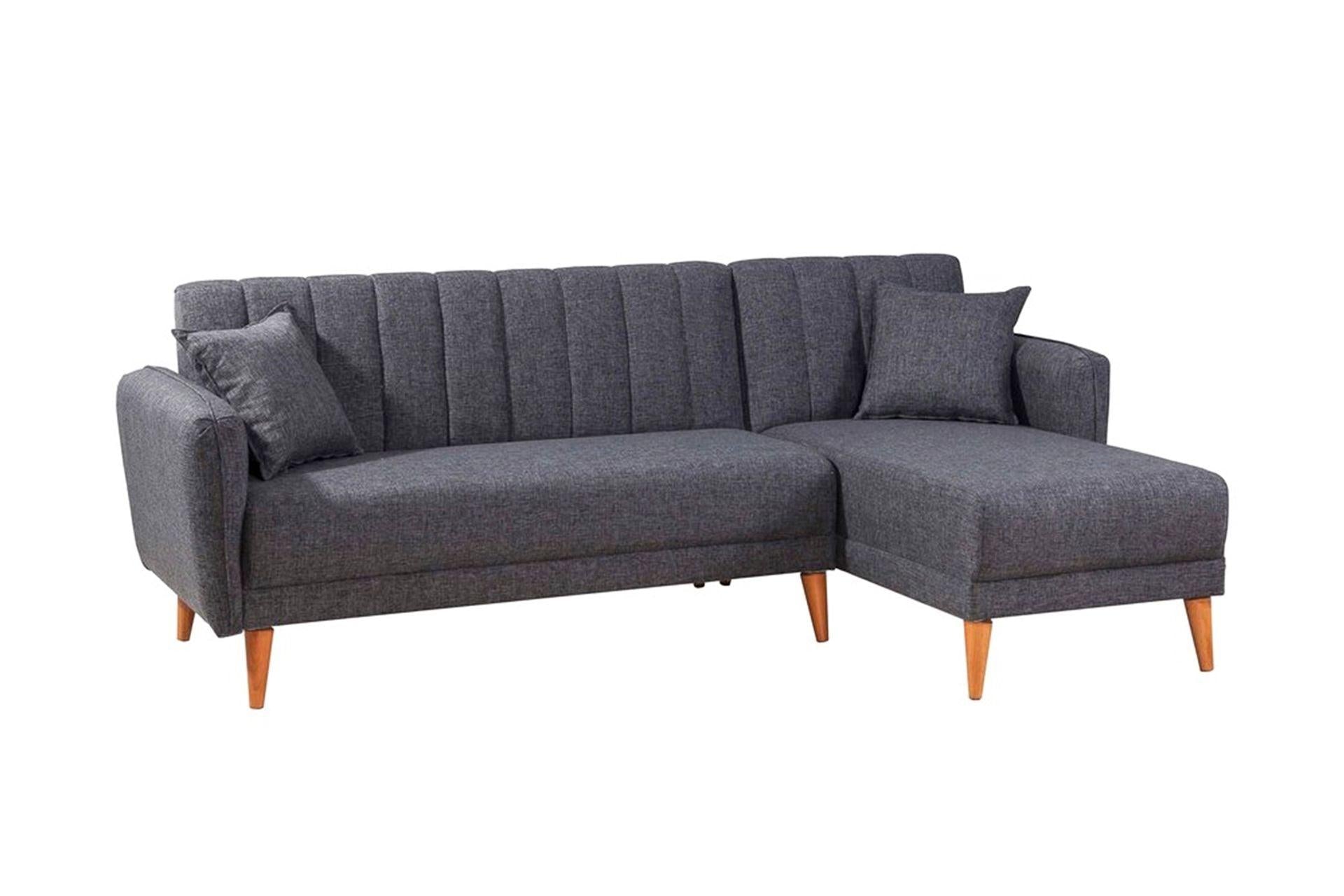 Diana Corner Sofa Anthracite Grey #13 - Duraster