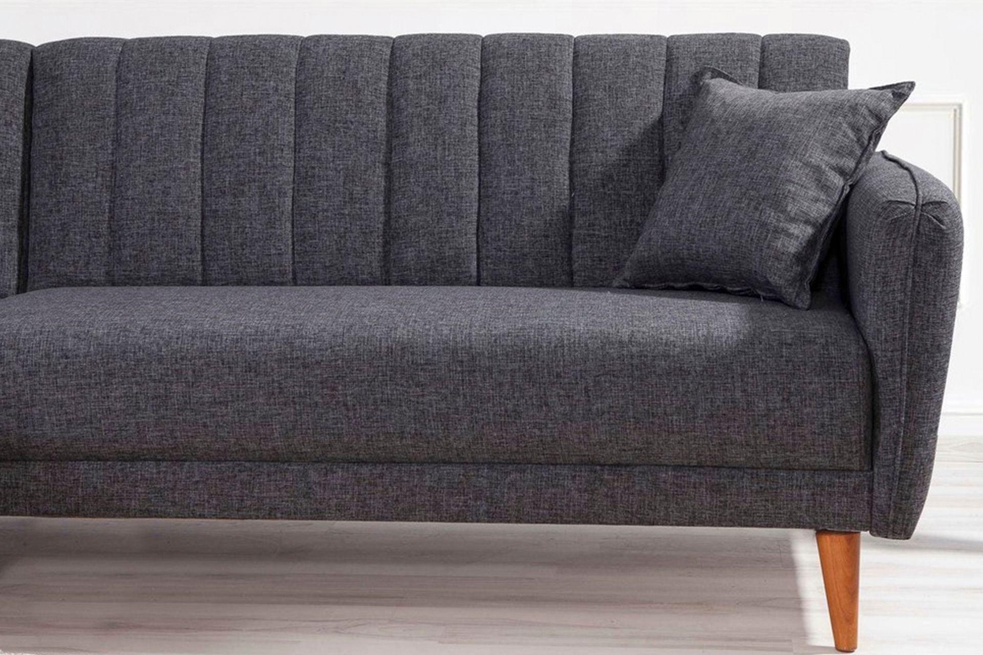 Diana Corner Sofa Anthracite Grey#26 - Duraster