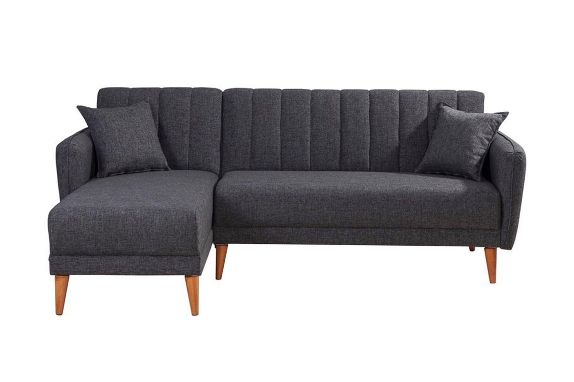 Diana Corner Sofa Anthracite Grey#26 - Duraster