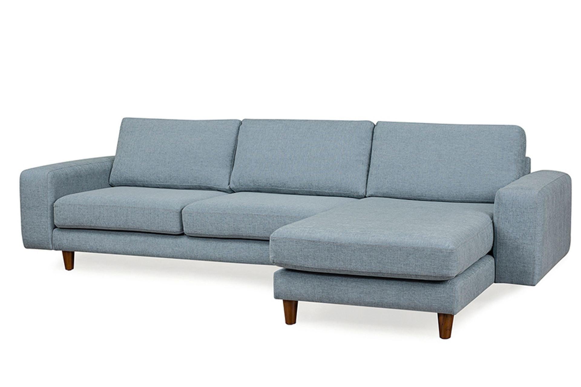 Diana Corner Sofa Blue #32 - Duraster