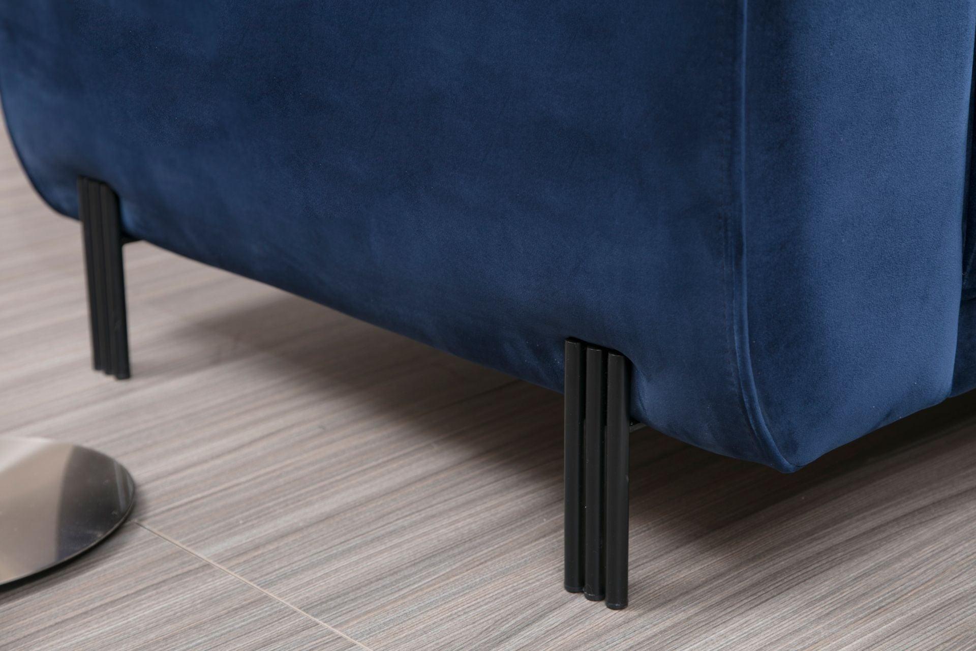 Diana Corner Sofa Blue #21 - Duraster