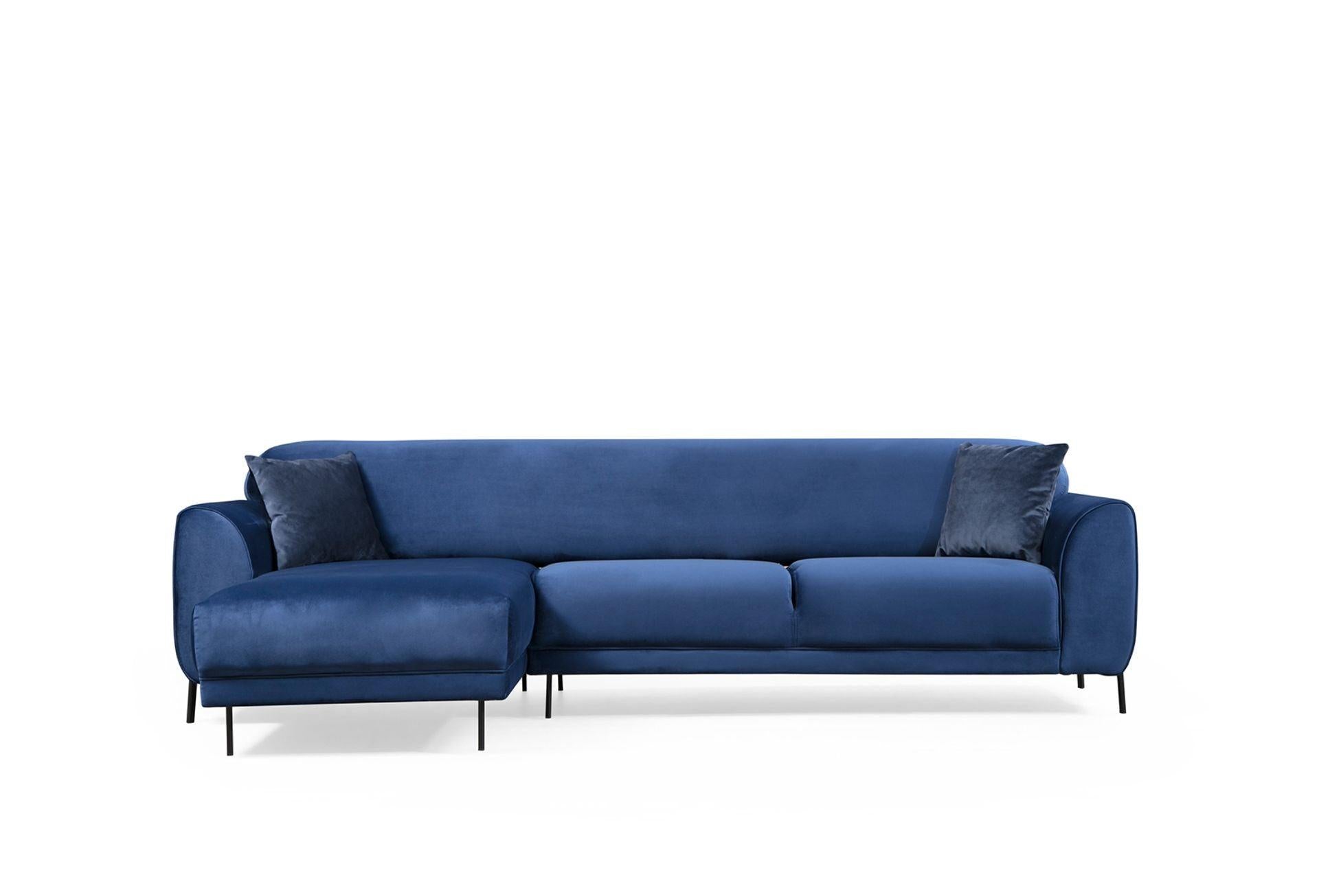 Diana Corner Sofa Blue #21 - Duraster