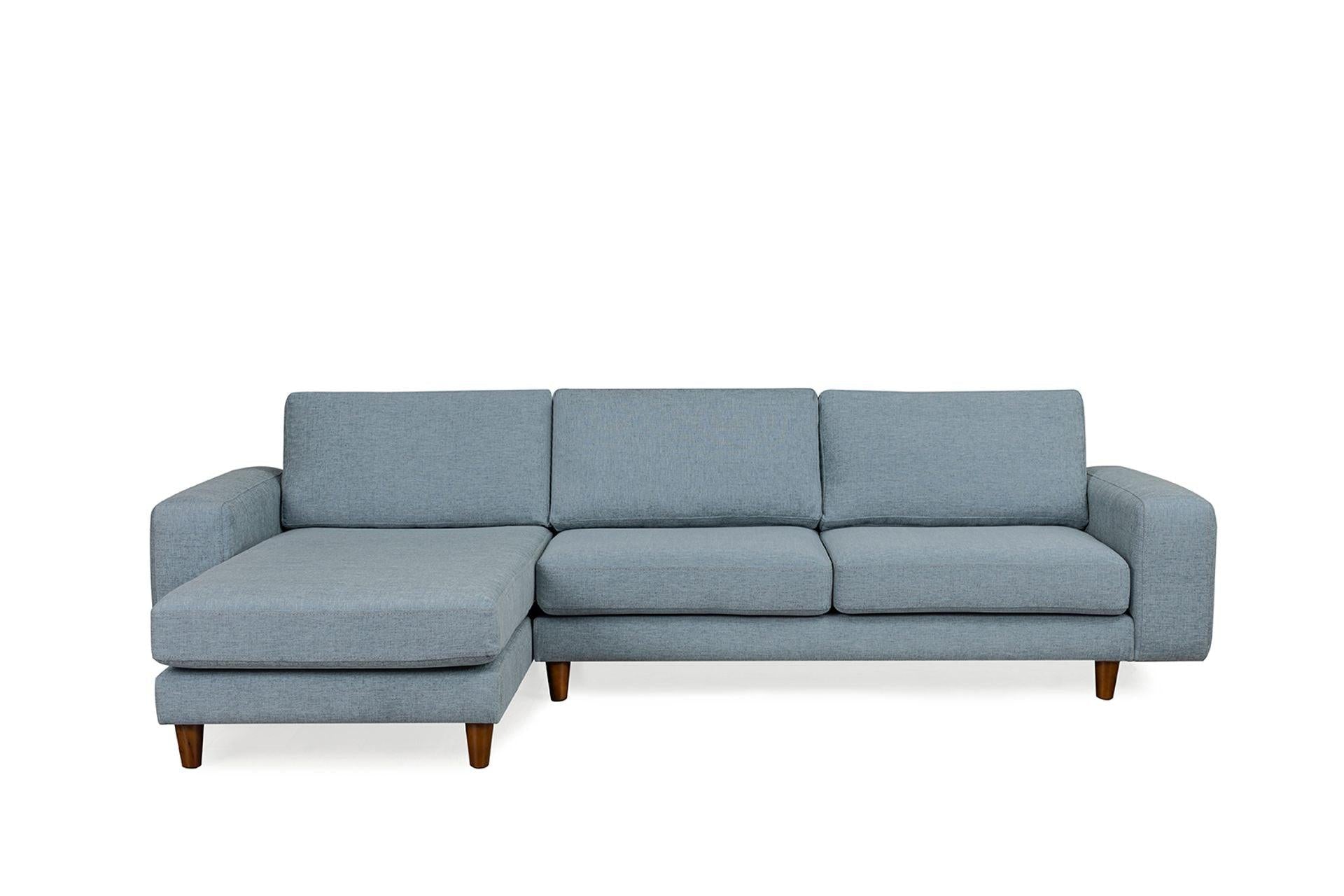 Diana Corner Sofa Blue #32 - Duraster