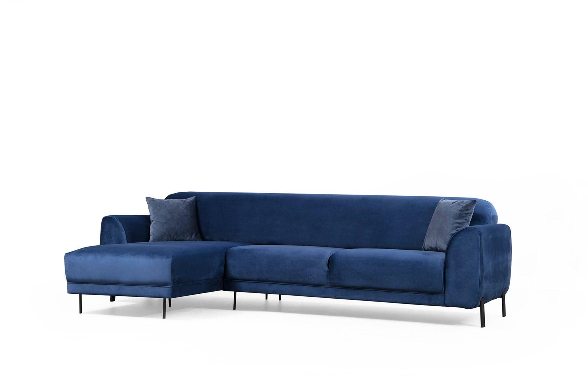 Diana Corner Sofa Blue #21 - Duraster