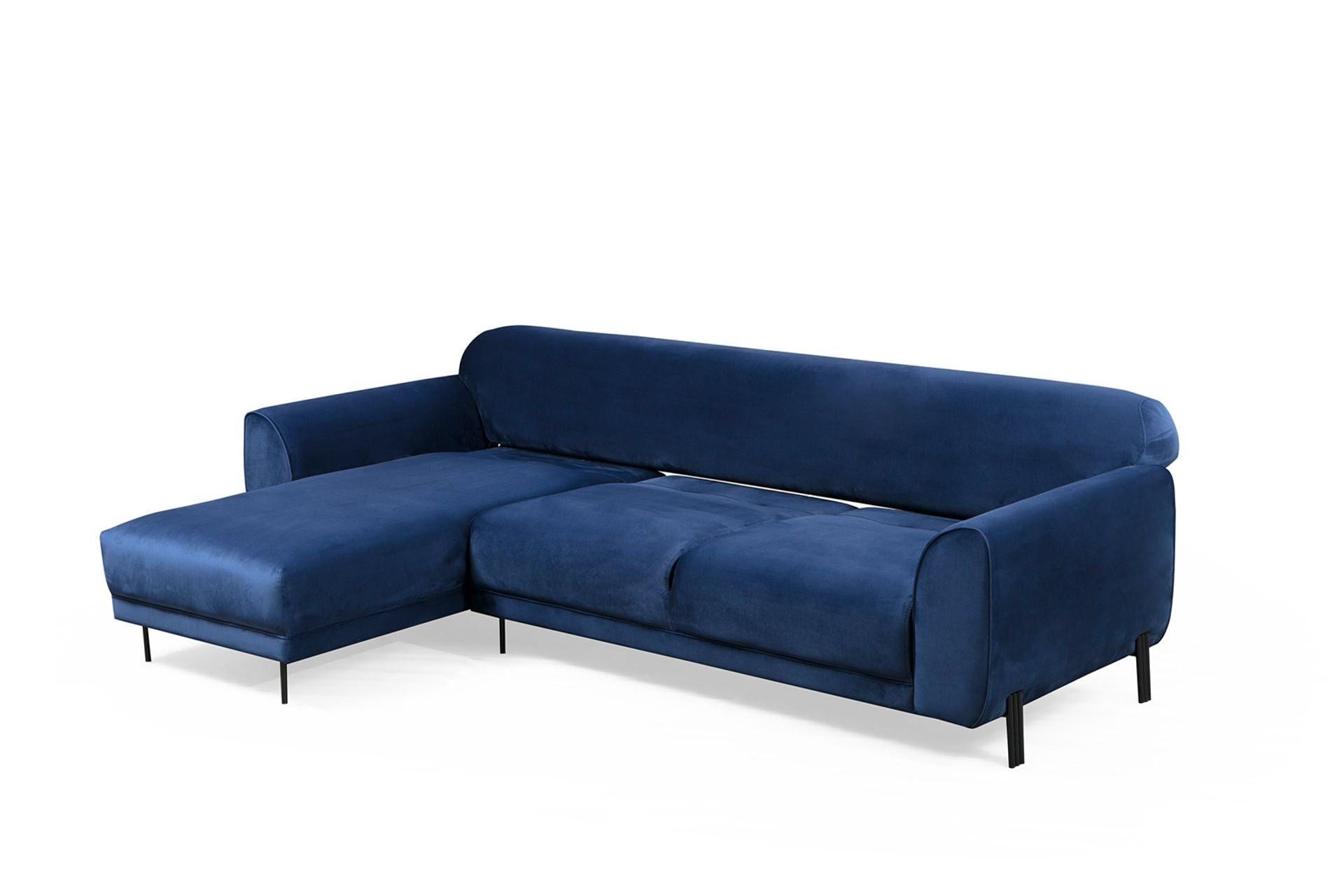 Diana Corner Sofa Blue #21 - Duraster