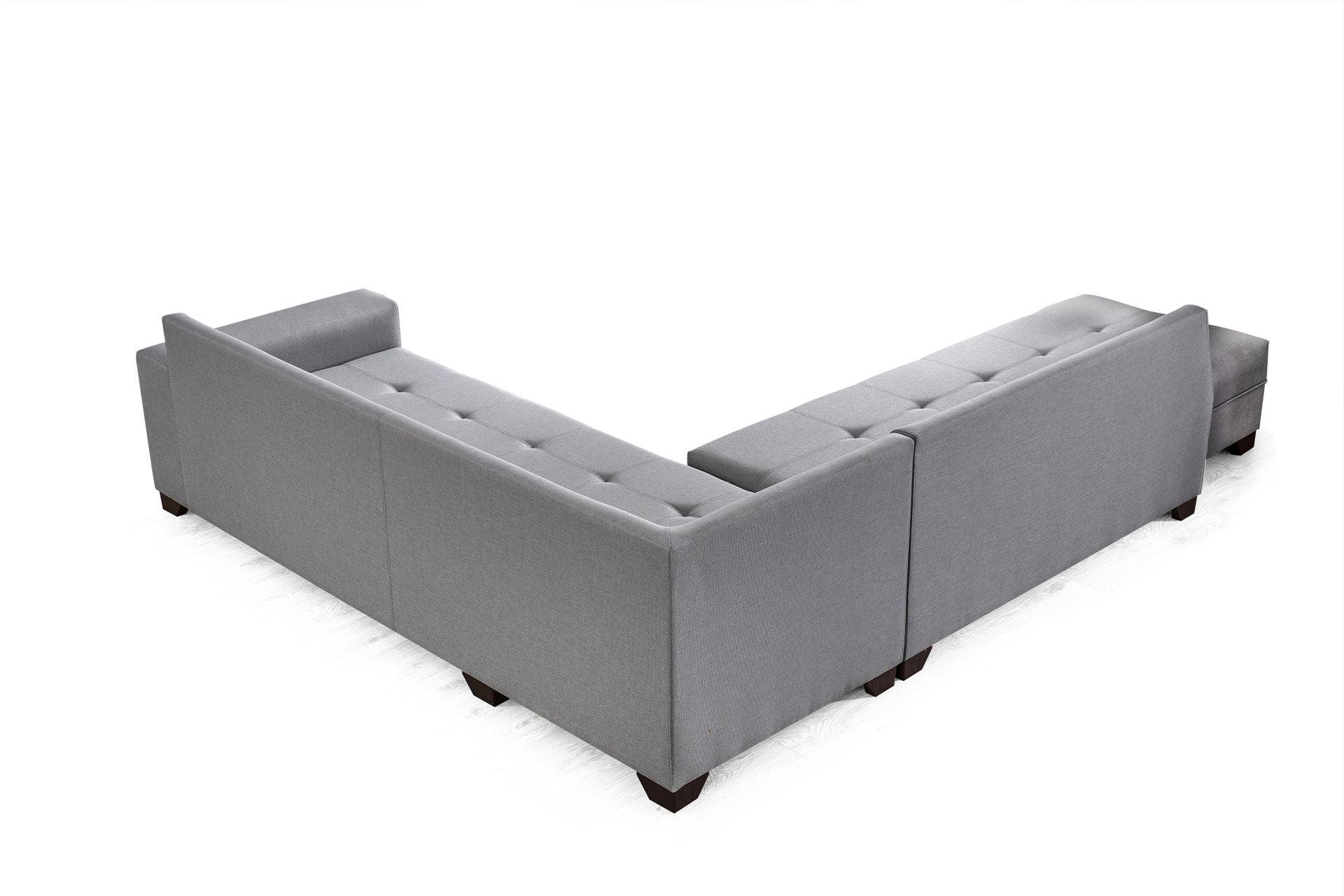 Diana Corner Sofa Dark Grey #36 - Duraster