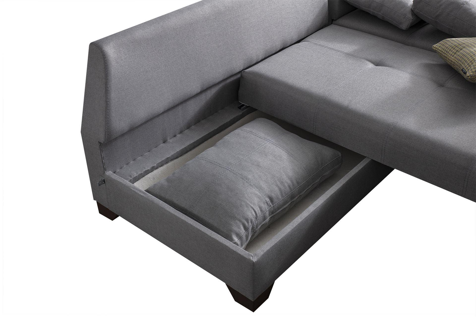 Diana Corner Sofa Dark Grey #36 - Duraster
