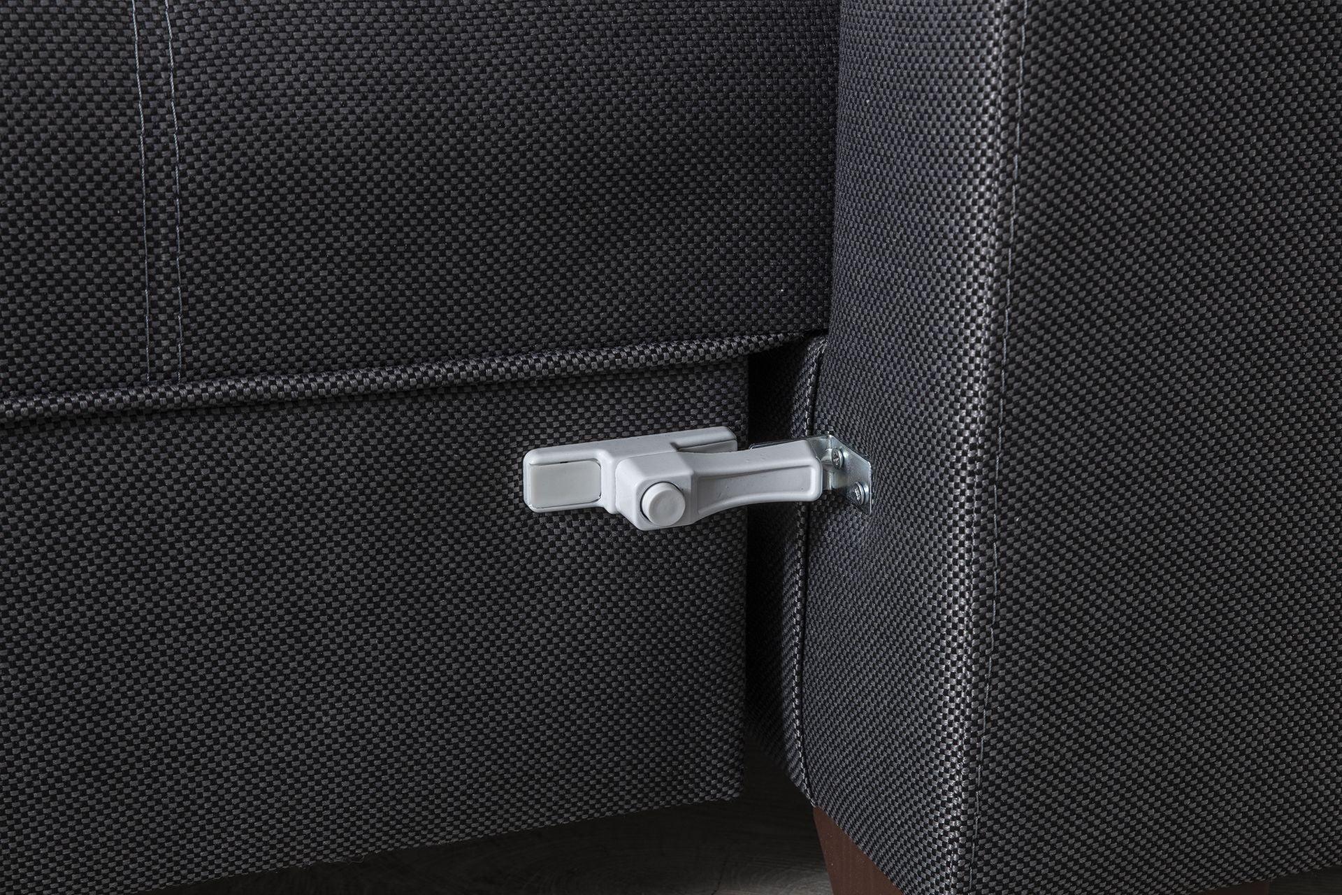 Diana Corner Sofa Dark Grey #37 - Duraster