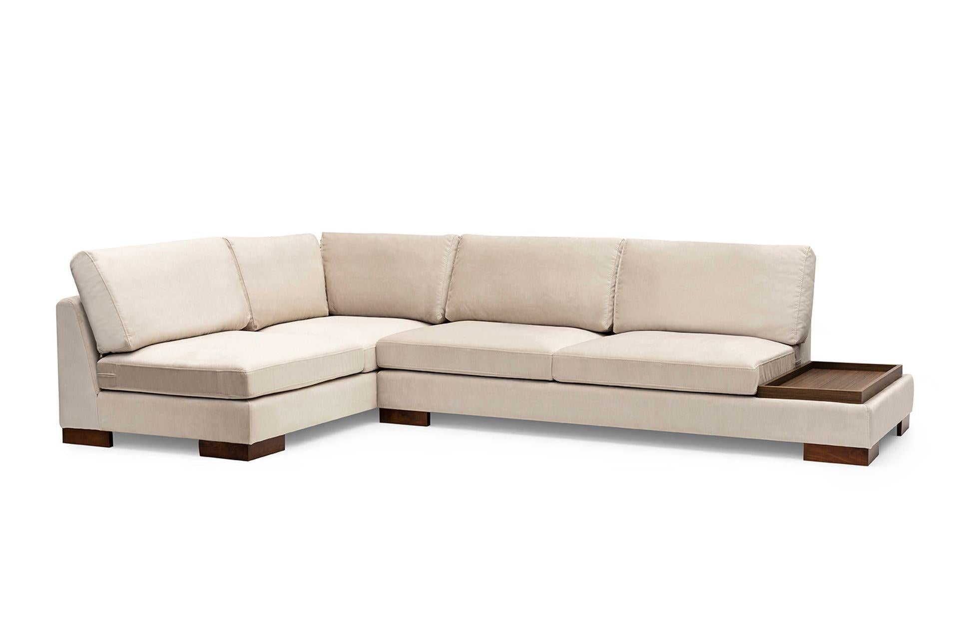 Diana Corner Sofa Ecru #25 - Duraster