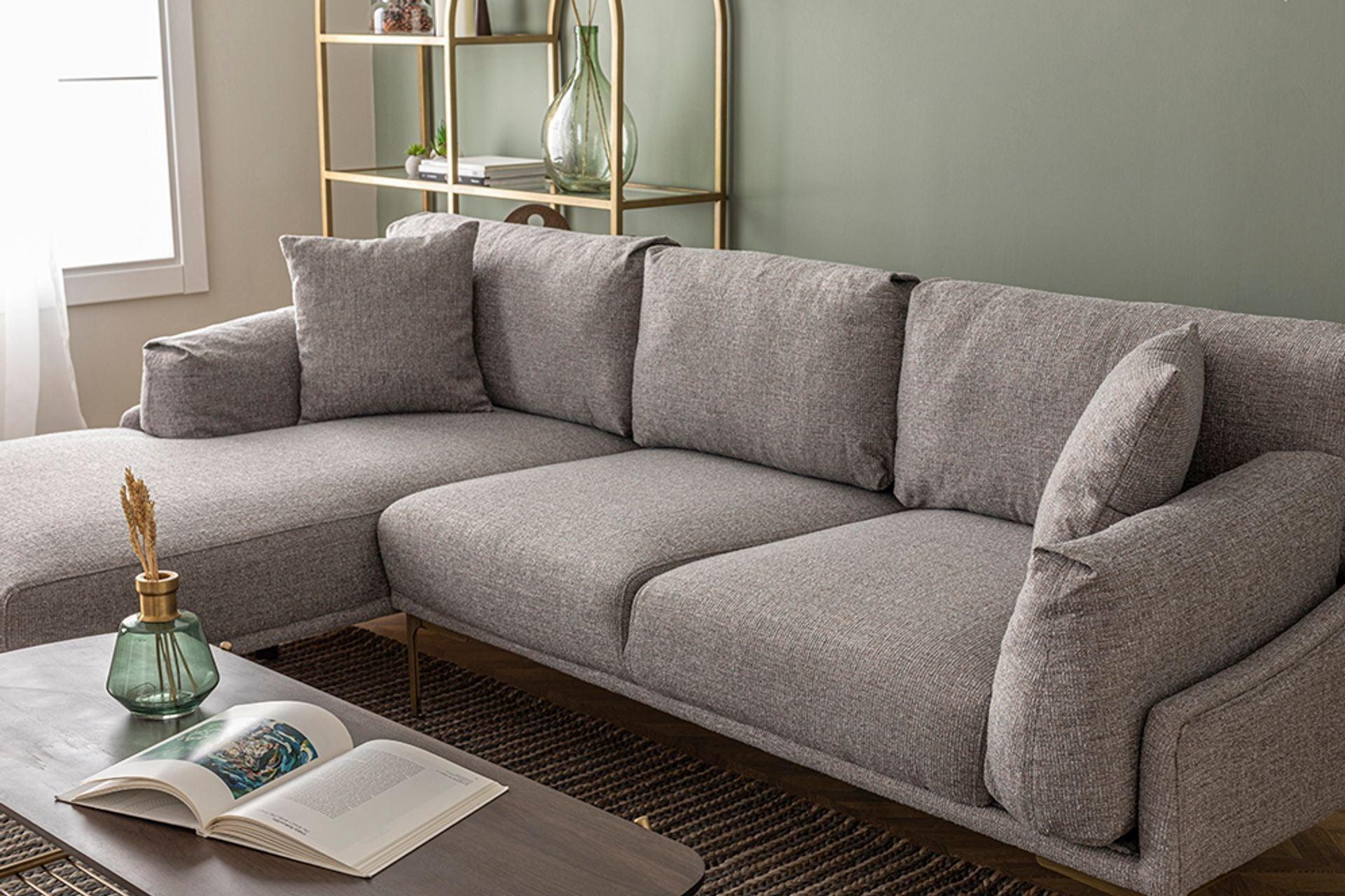 Diana Corner Sofa Gray #24 - Duraster