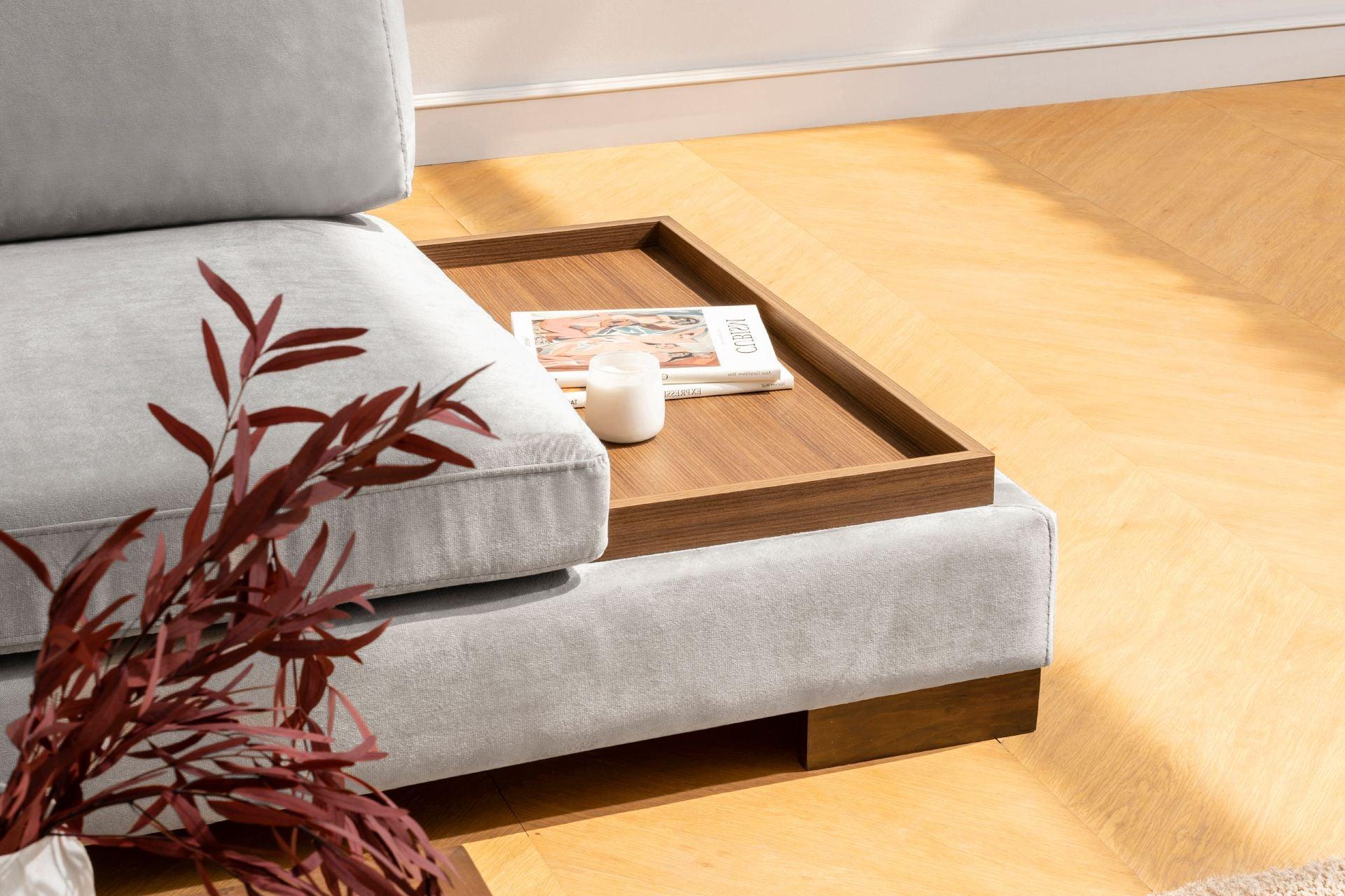 Diana Corner Sofa Gray #23 - Duraster