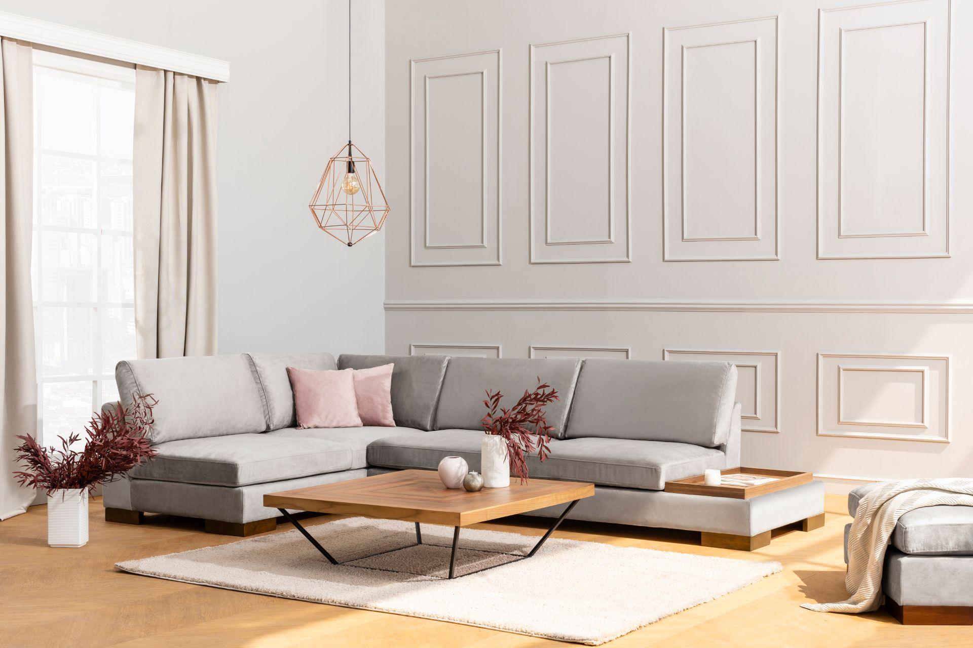 Diana Corner Sofa Gray #23 - Duraster