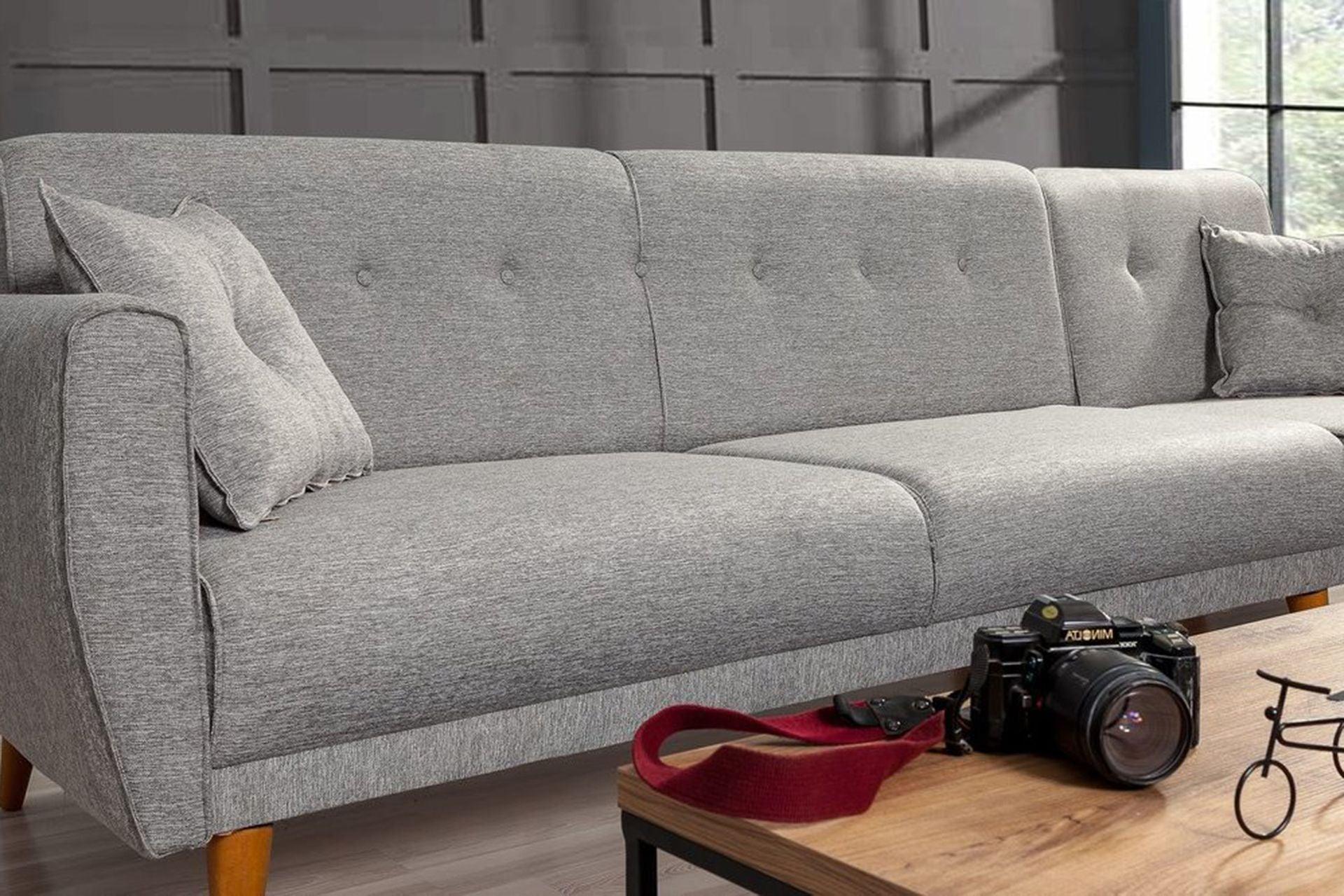 Diana Corner Sofa  Grey #17 - Duraster
