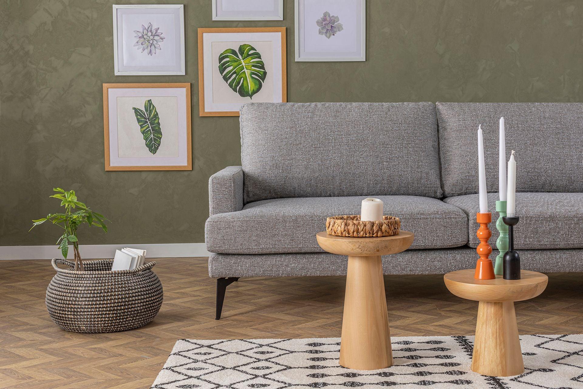 Diana Corner Sofa Grey #34 - Duraster